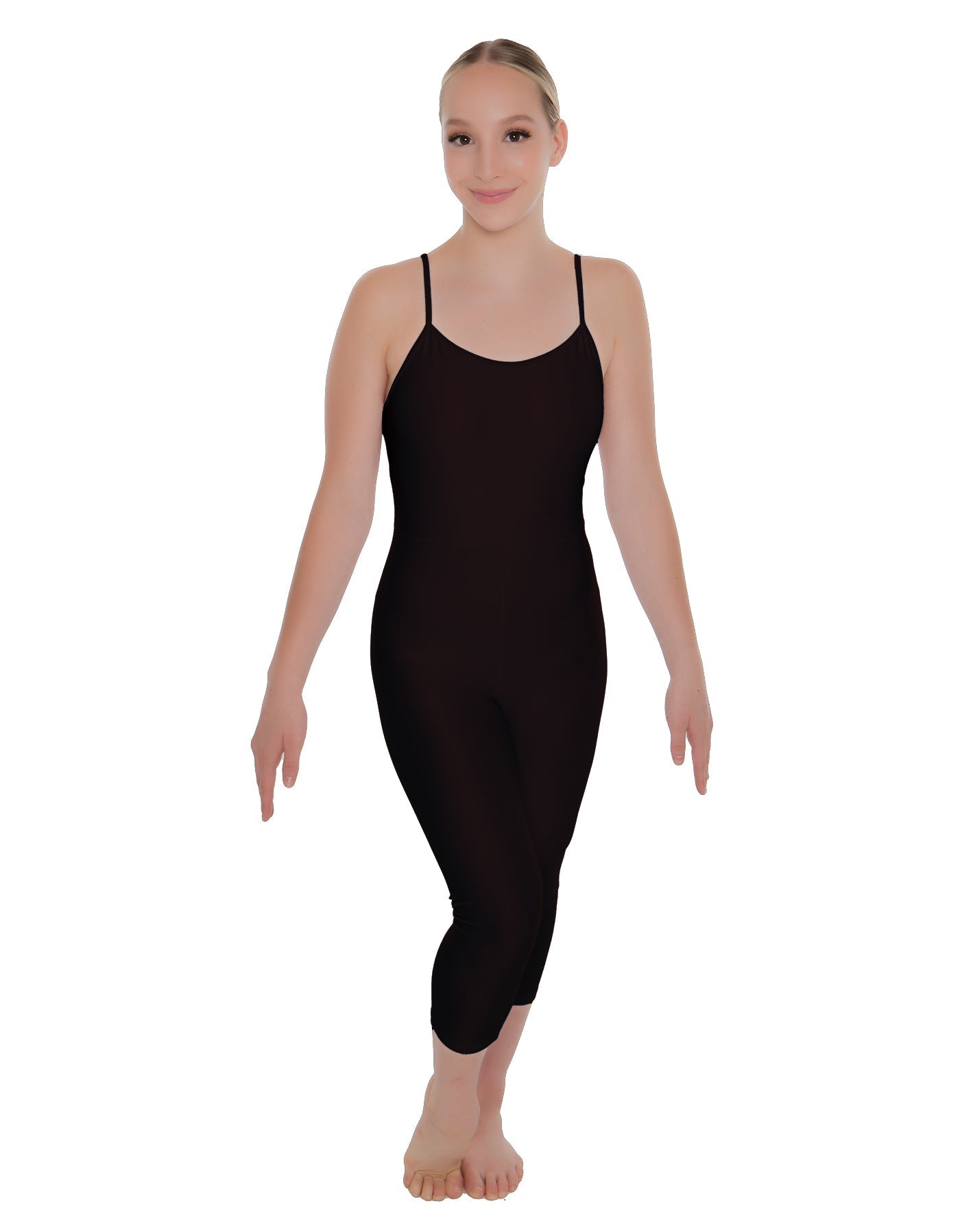 Solid Lycra Cami Capri