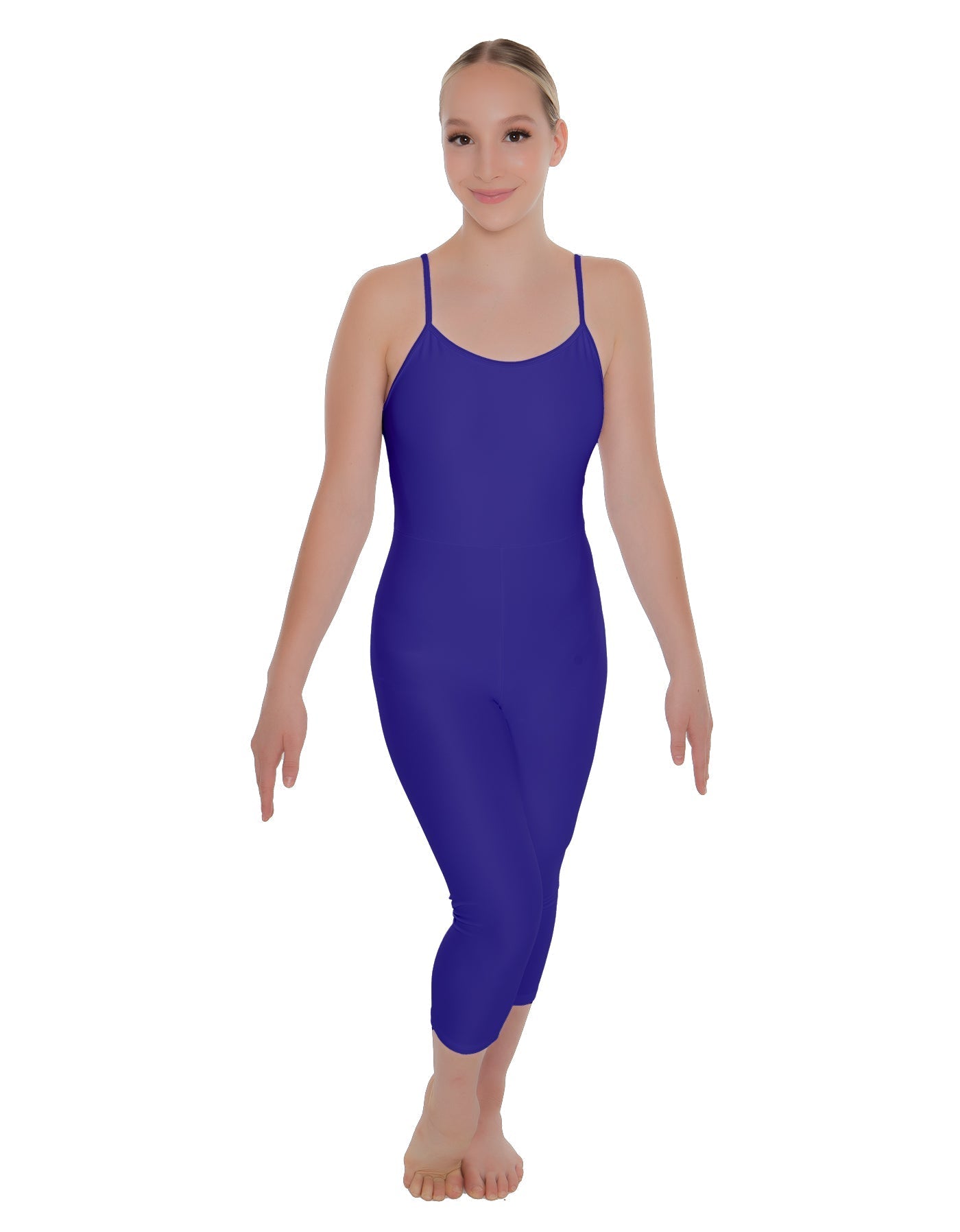 Solid Lycra Cami Capri