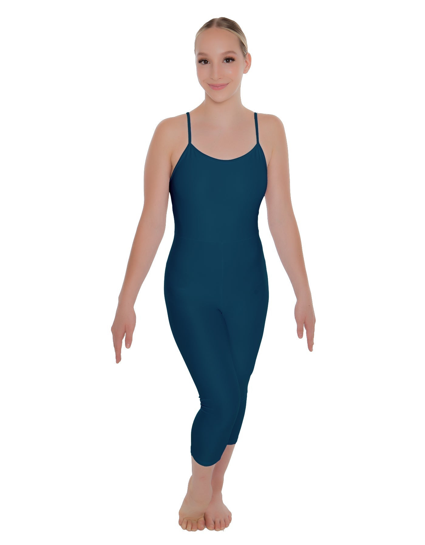 Solid Lycra Cami Capri