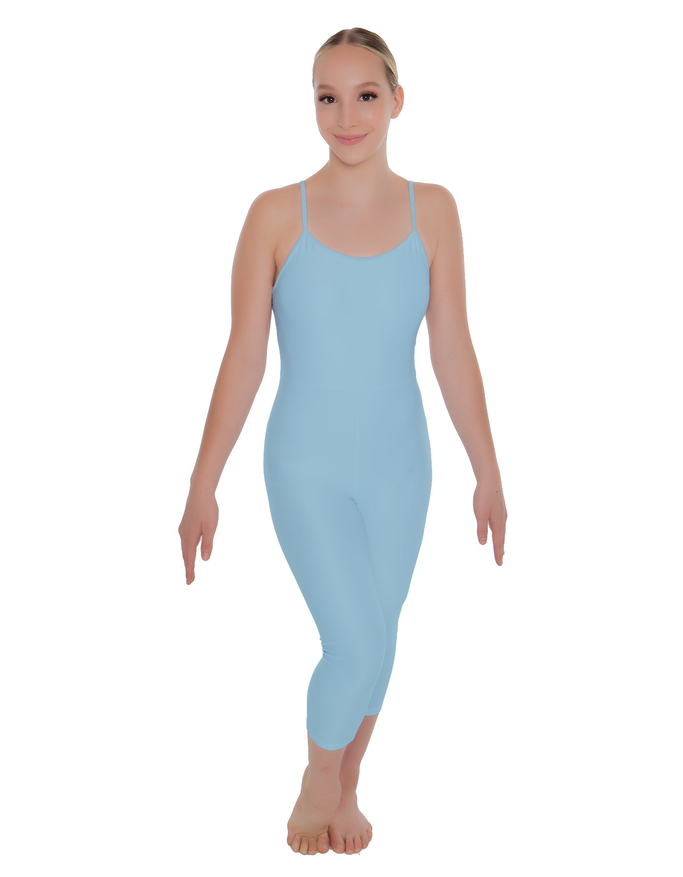 Solid Lycra Cami Capri