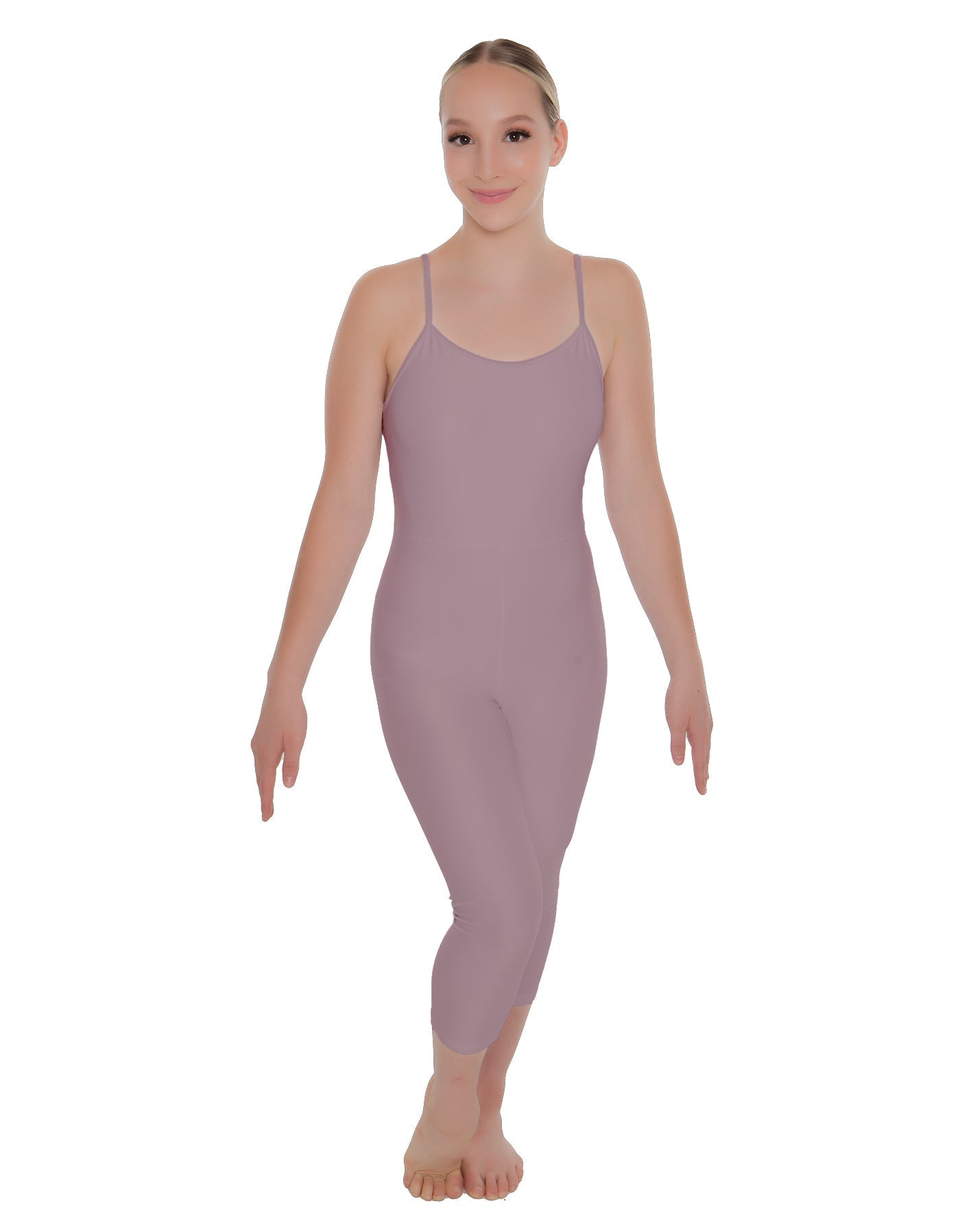 Solid Lycra Cami Capri