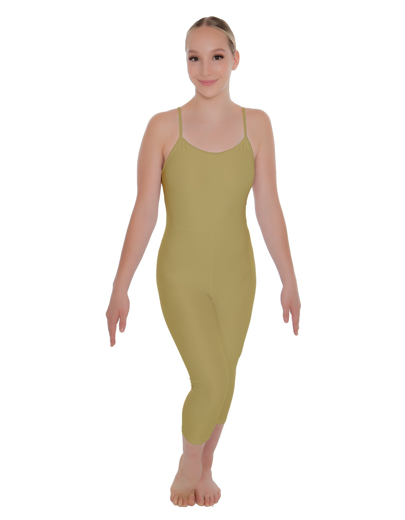 Solid Lycra Cami Capri