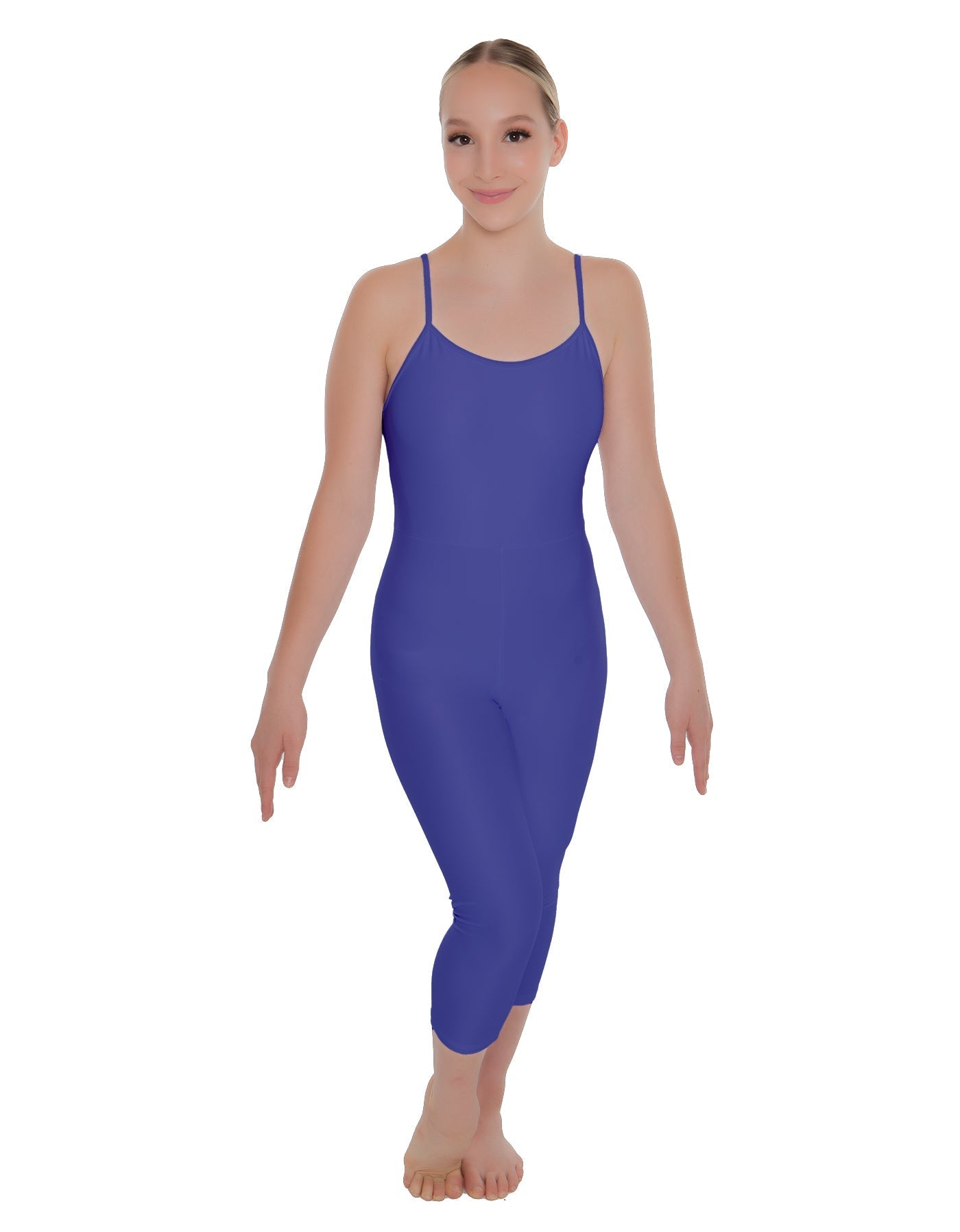 Solid Lycra Cami Capri