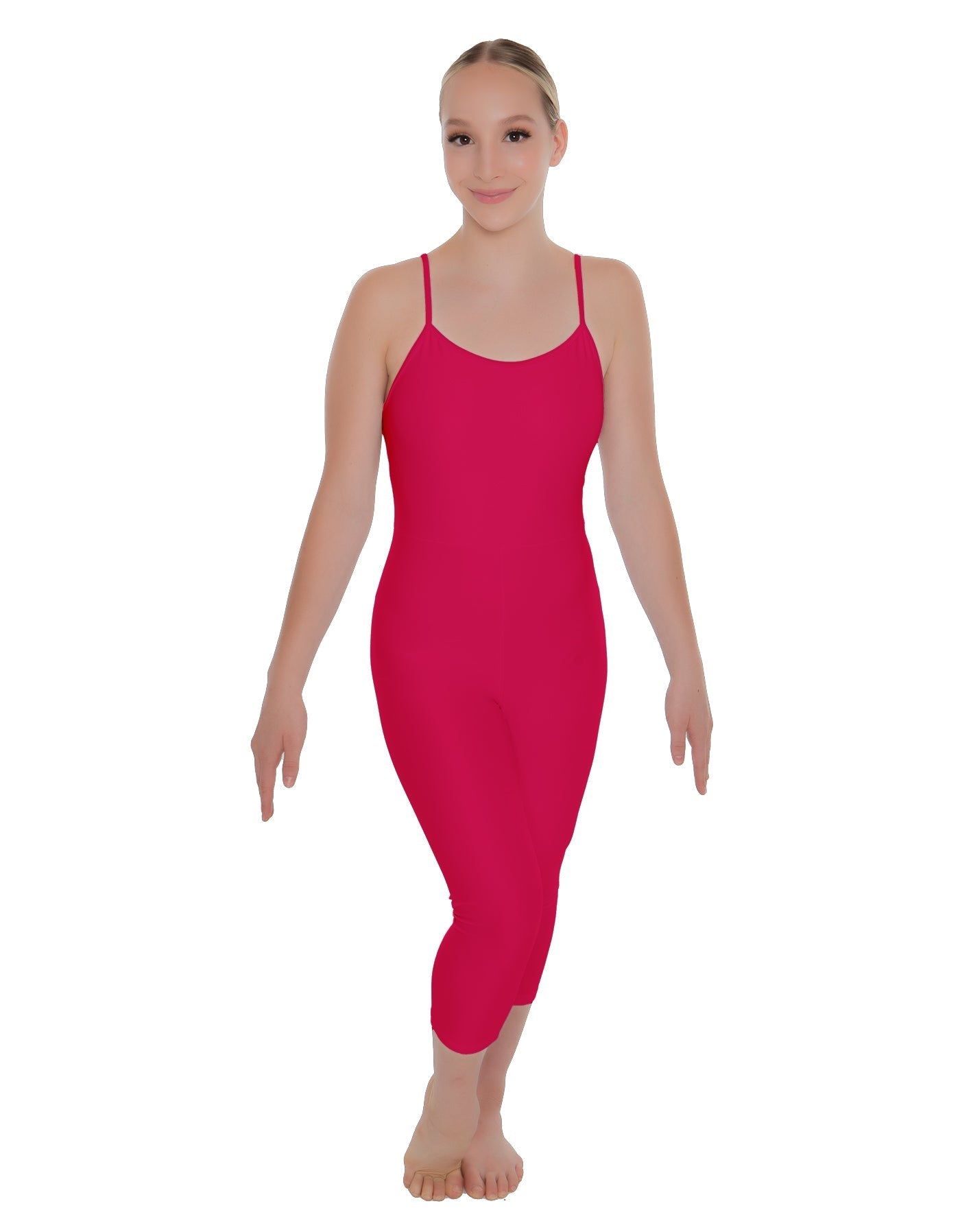 Solid Lycra Cami Capri