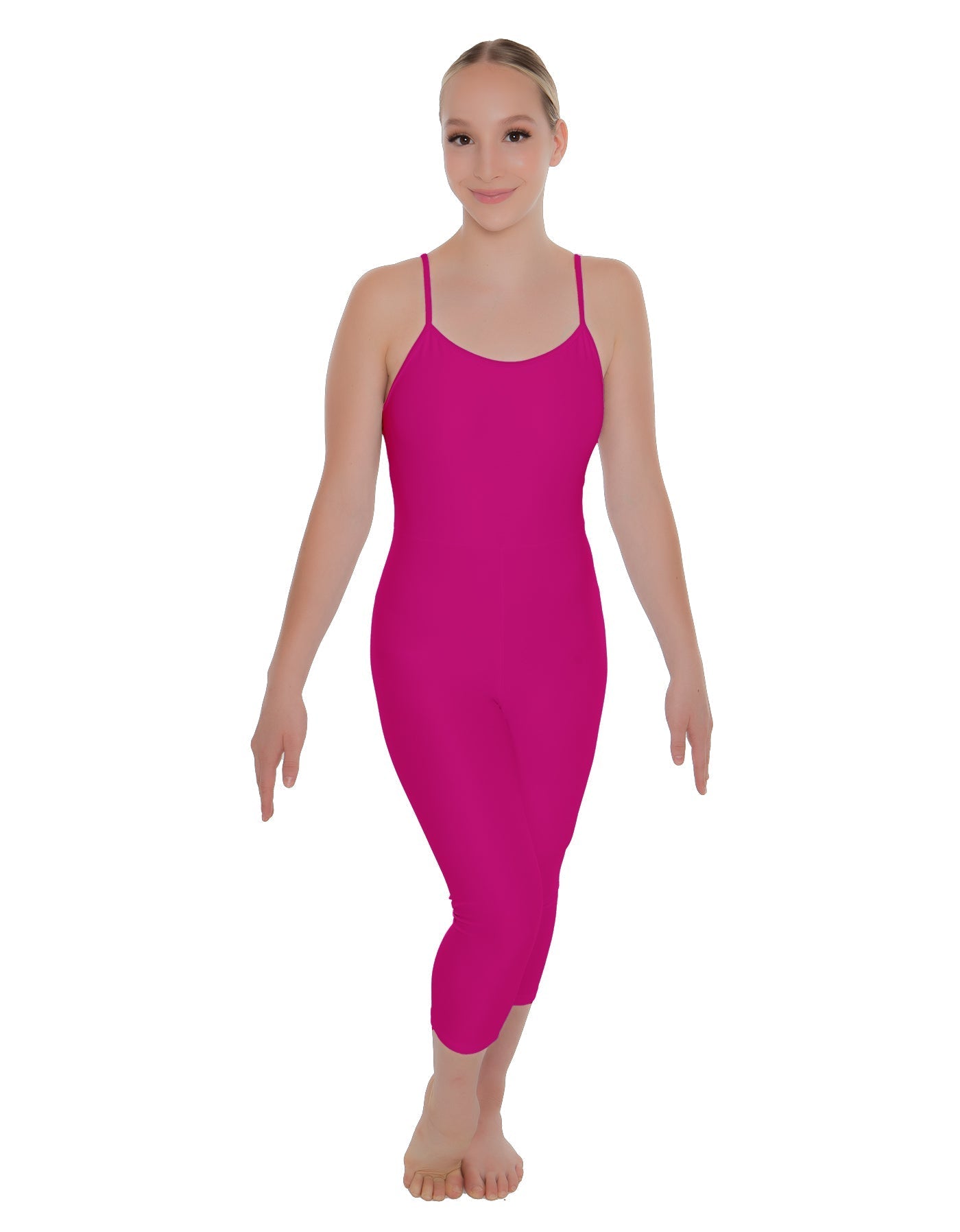 Solid Lycra Cami Capri