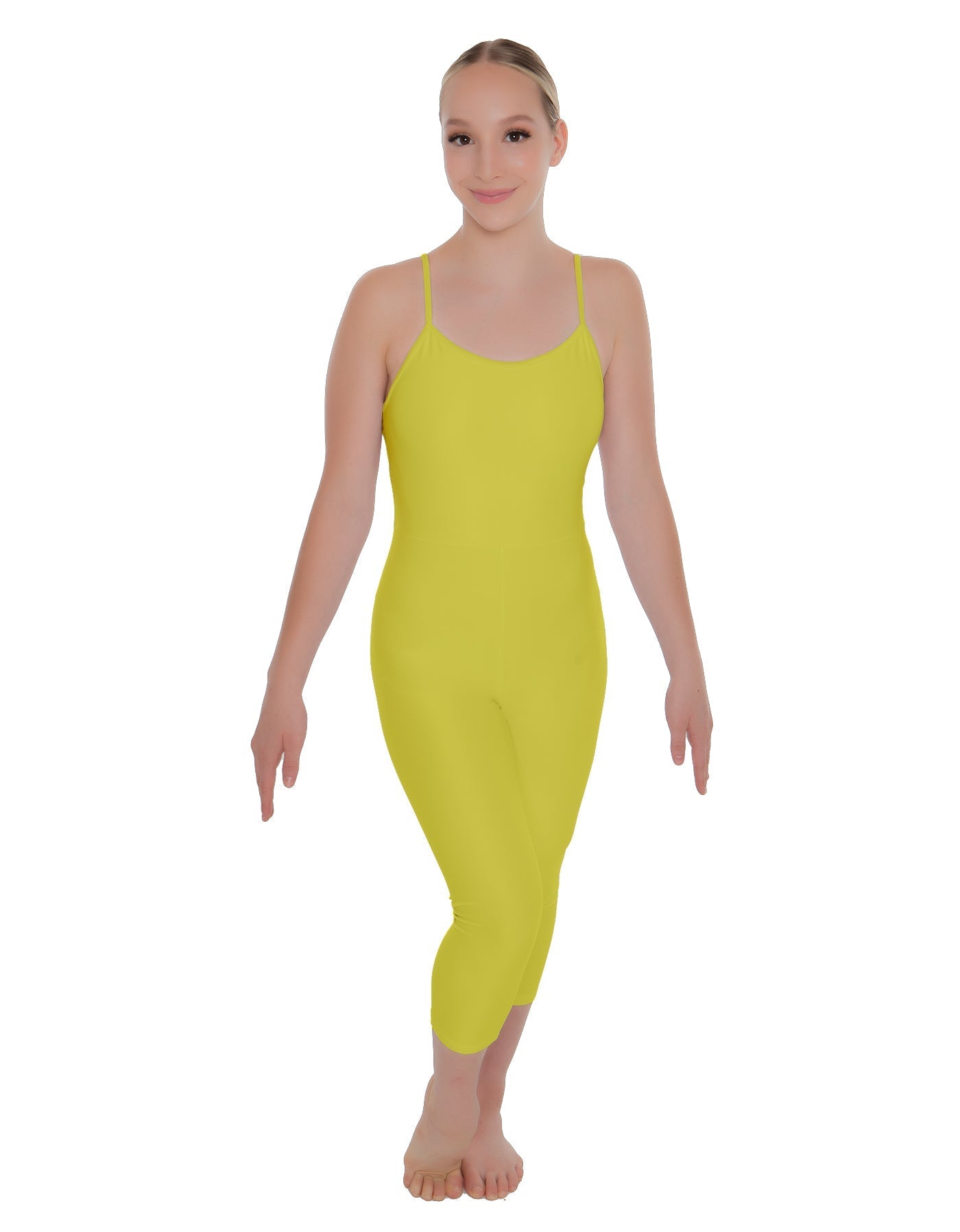 Solid Lycra Cami Capri