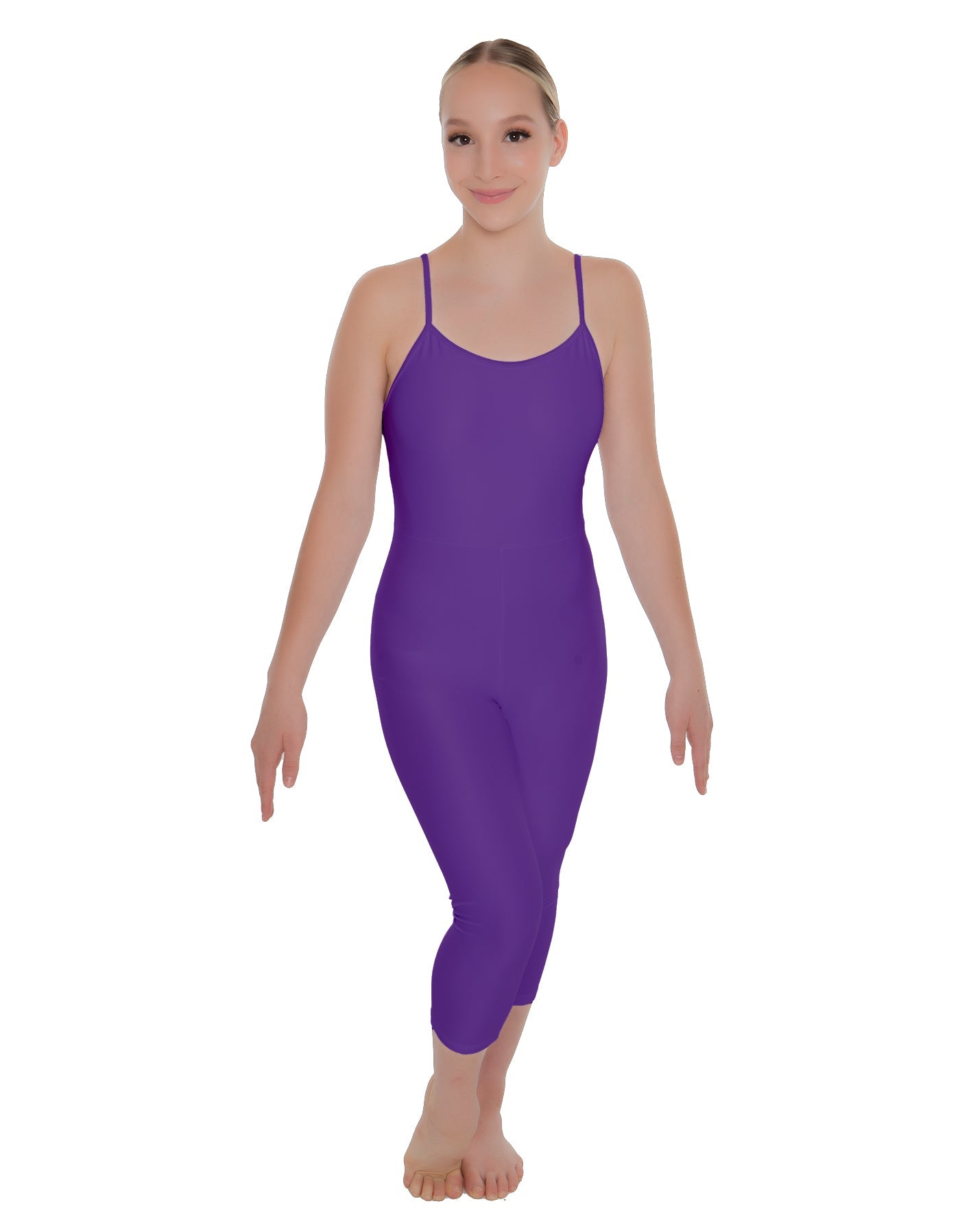 Solid Lycra Cami Capri