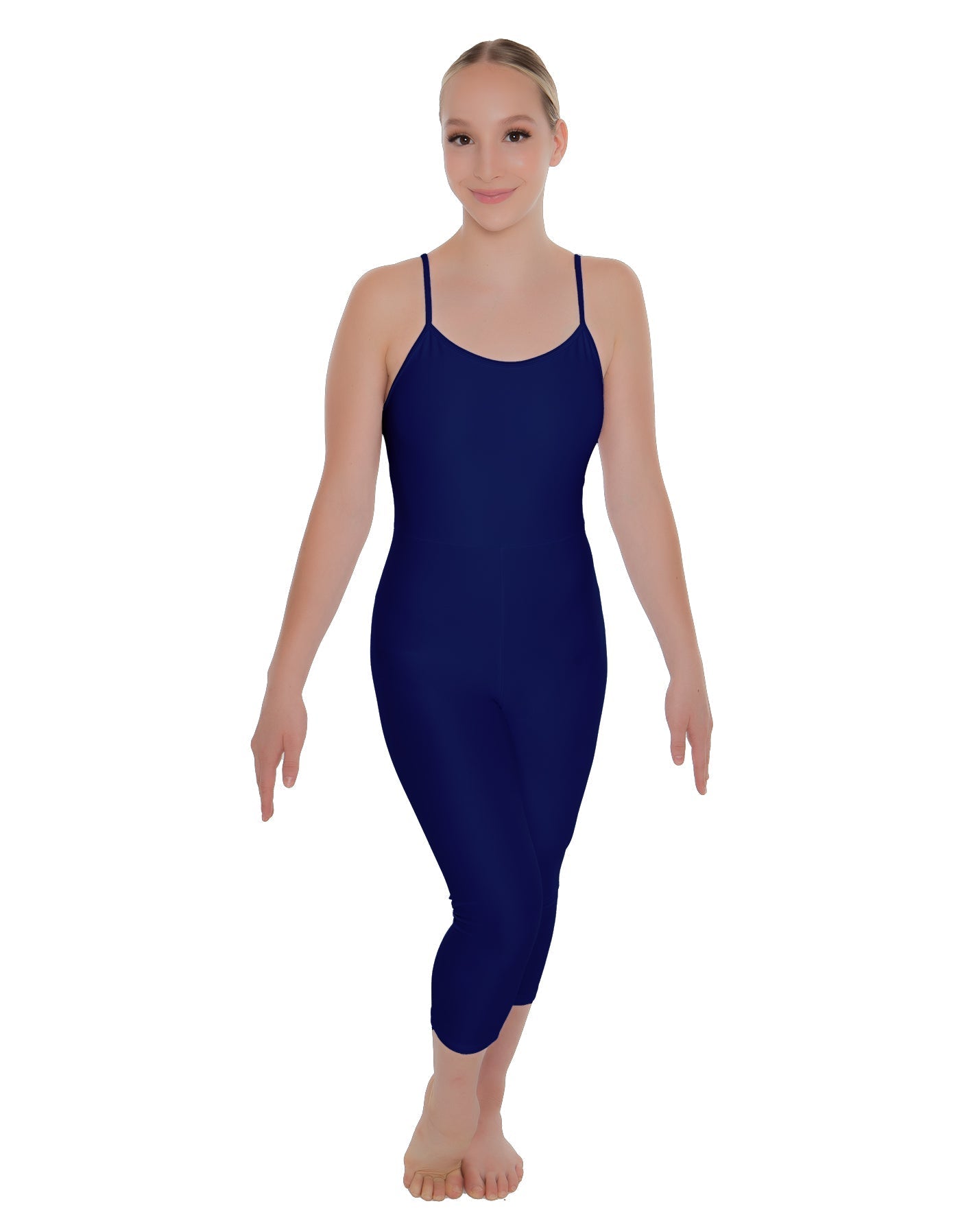 Solid Lycra Cami Capri