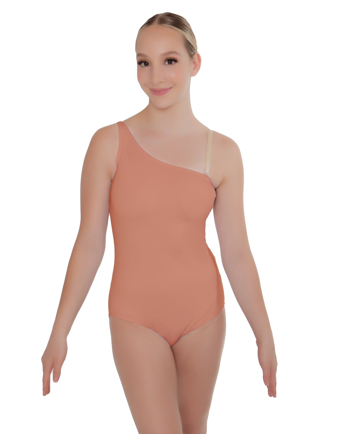 Solid Lycra One Shoulder Leotard