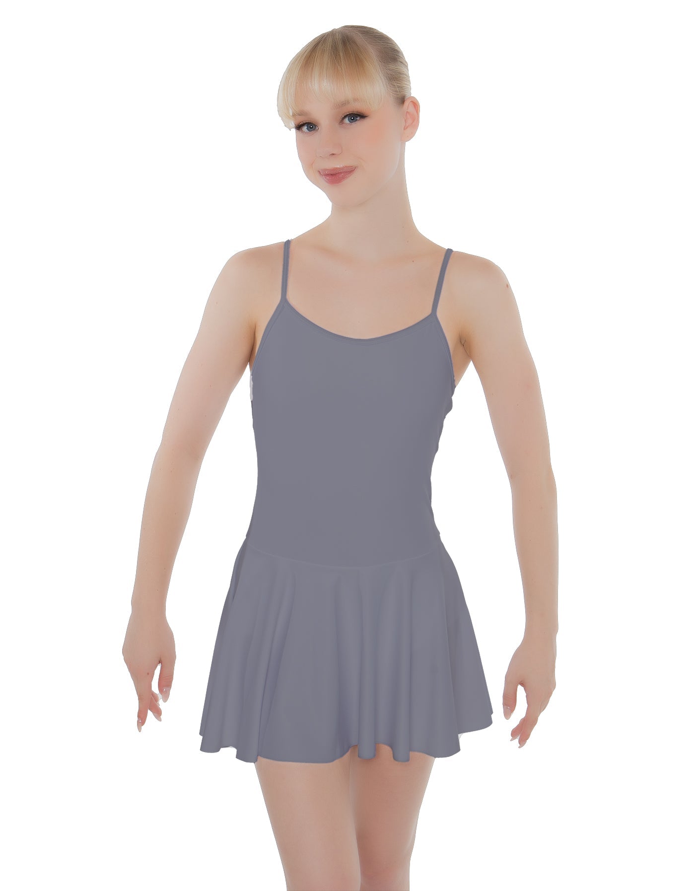Solid Lycra Cami Dress