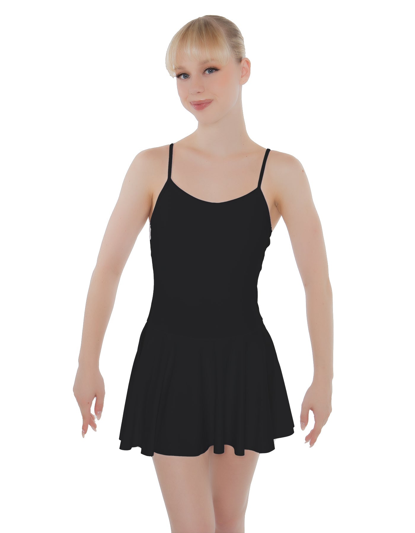 Solid Lycra Cami Dress