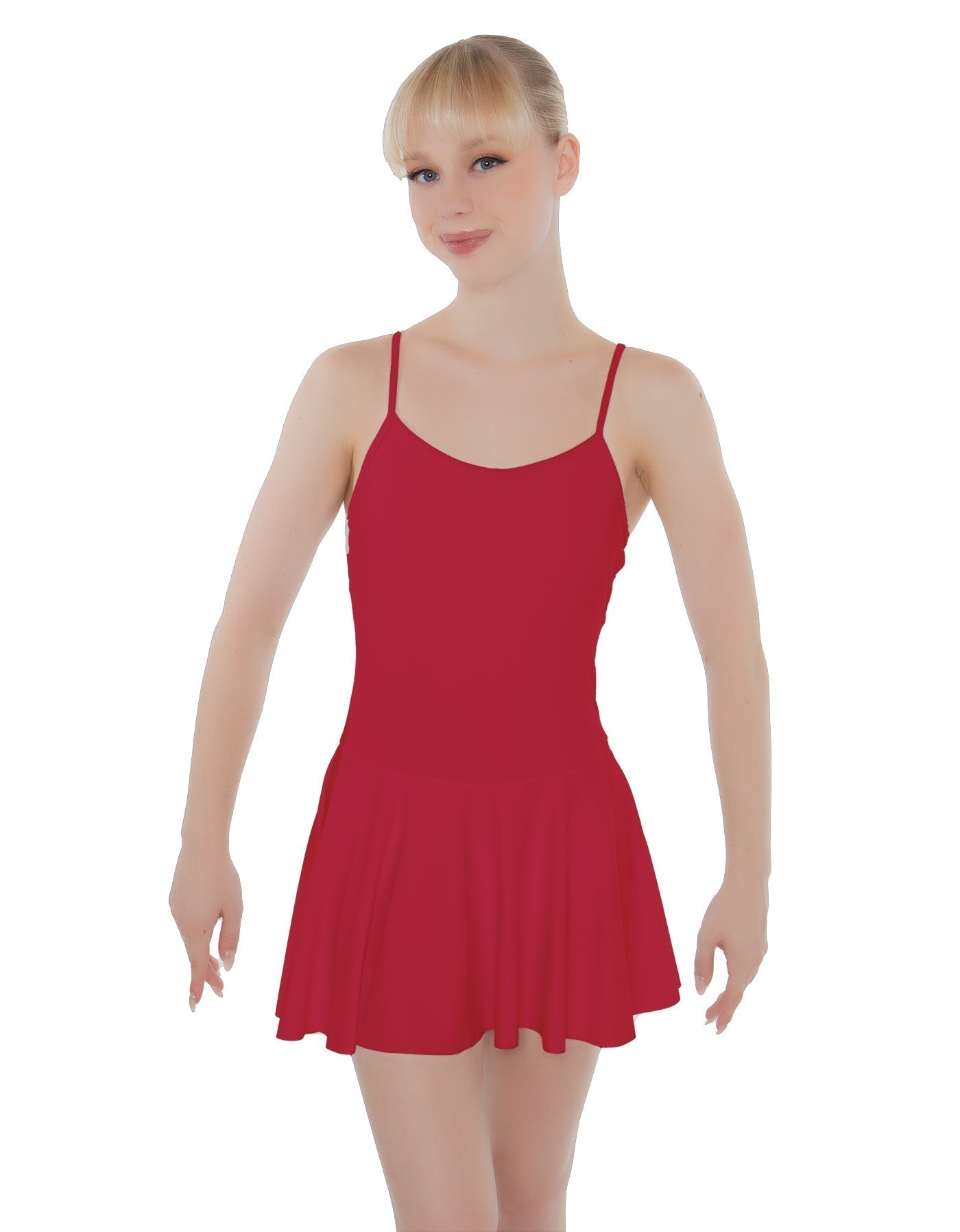 Solid Lycra Cami Dress