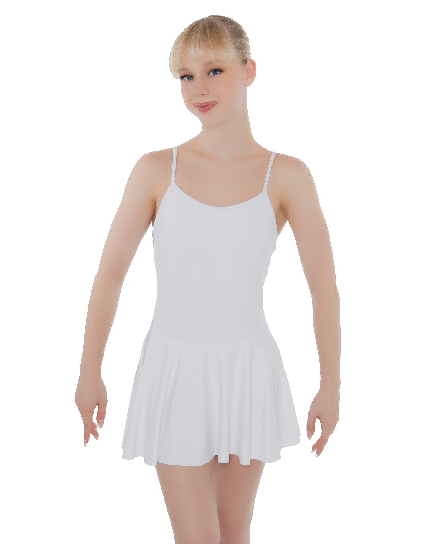 Solid Lycra Cami Dress