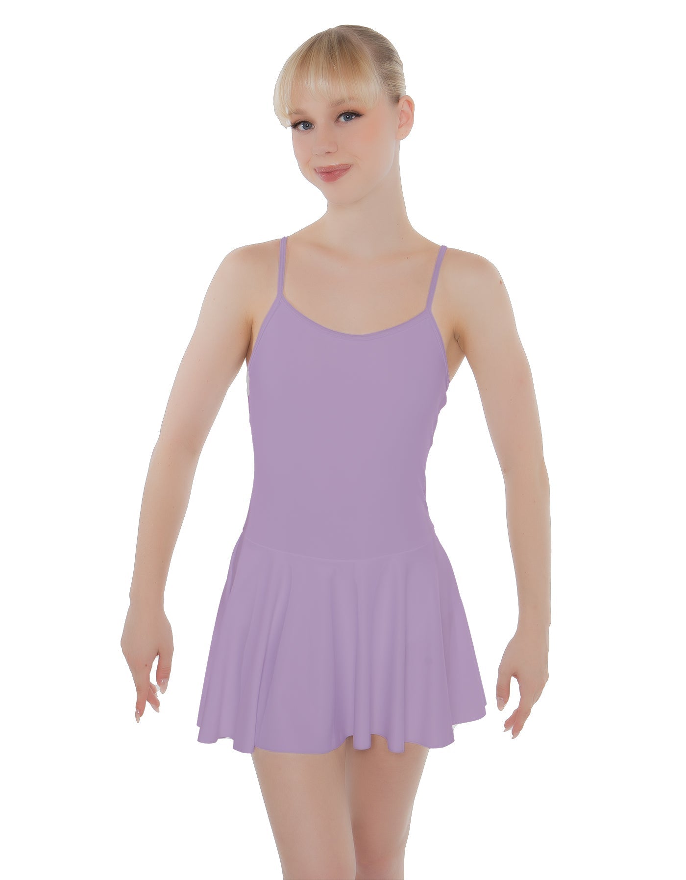 Solid Lycra Cami Dress