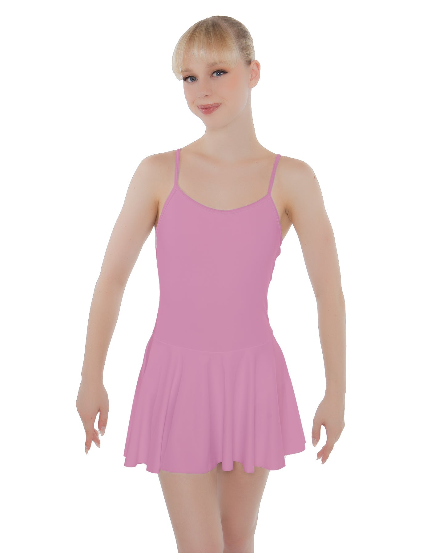Solid Lycra Cami Dress