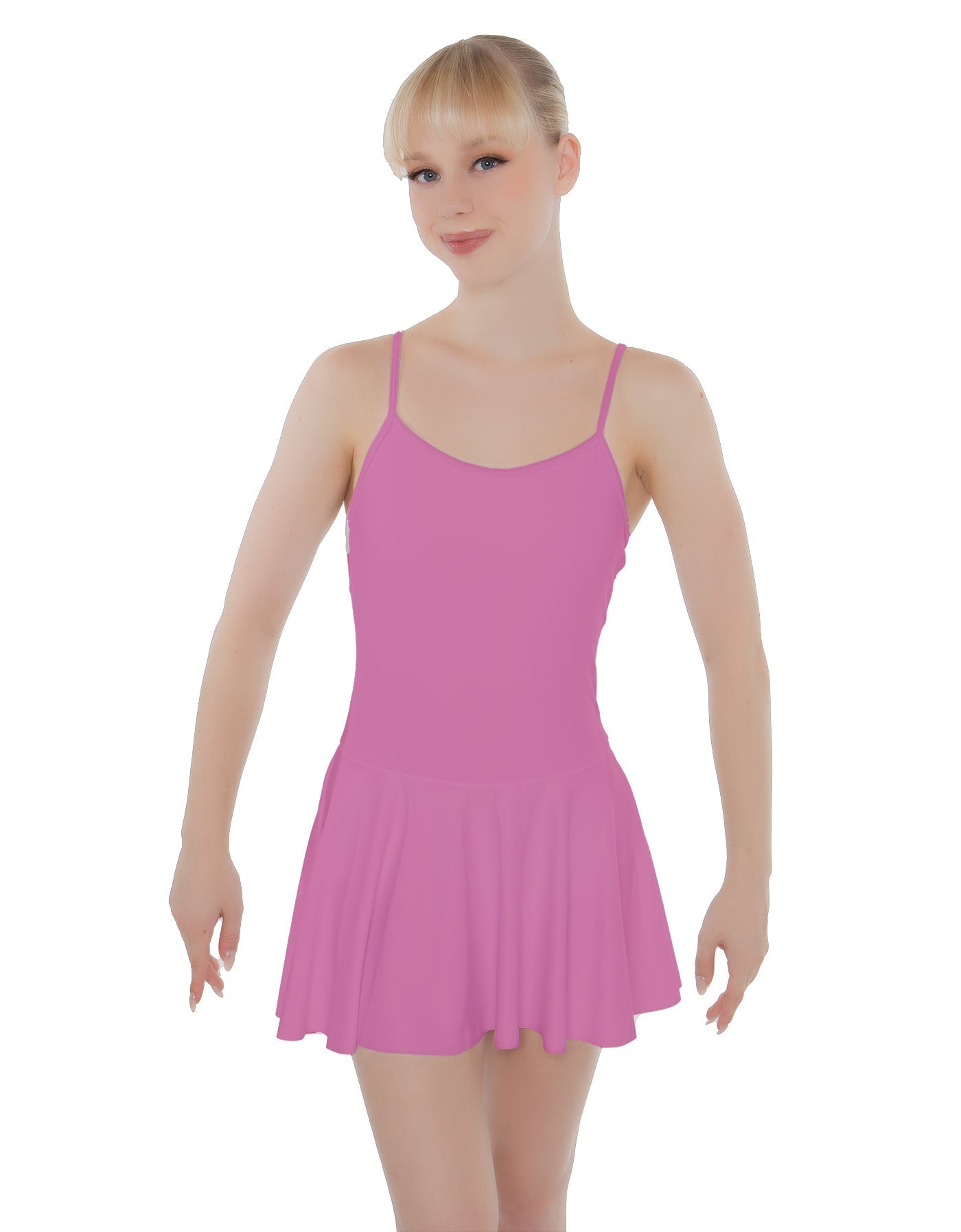 Solid Lycra Cami Dress