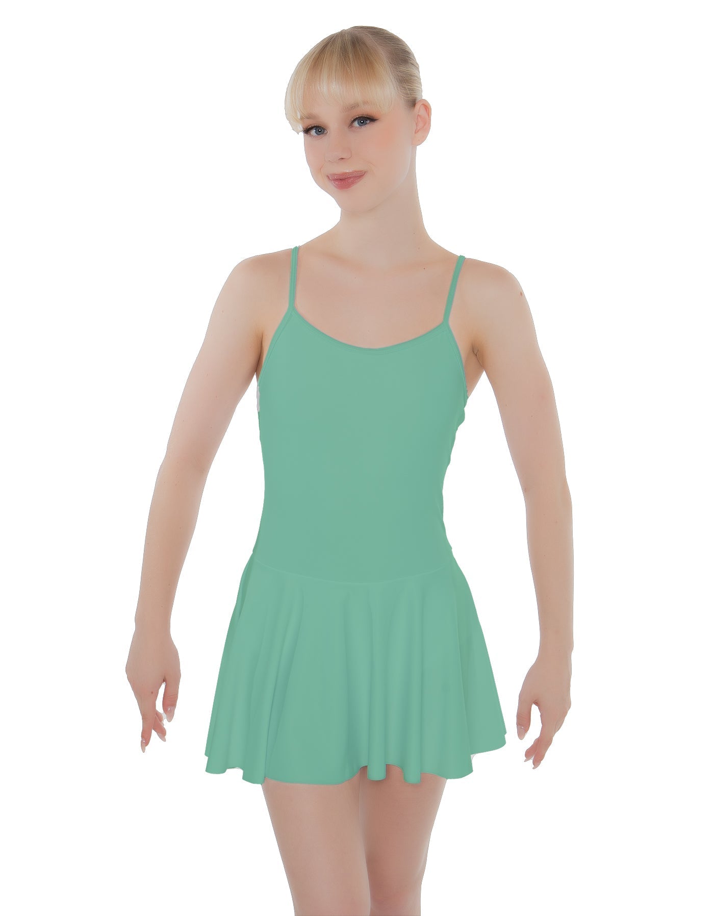Solid Lycra Cami Dress