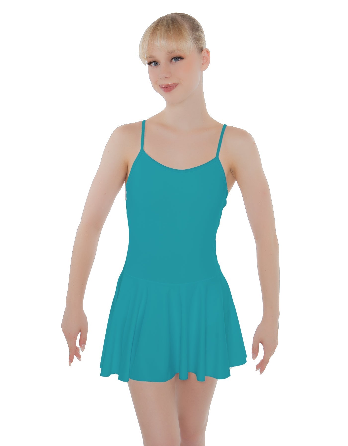 Solid Lycra Cami Dress