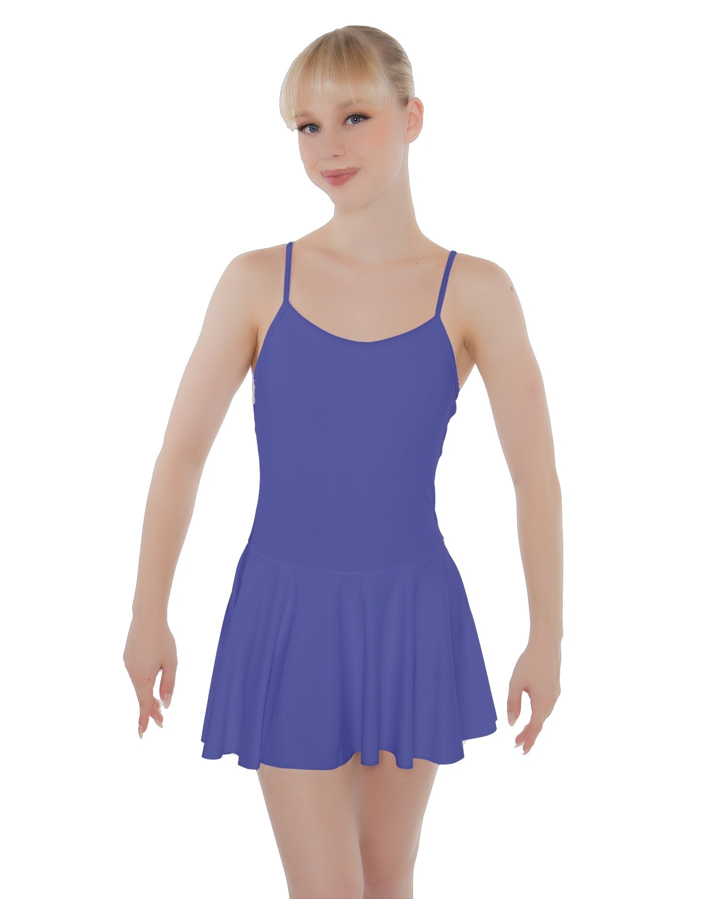 Solid Lycra Cami Dress