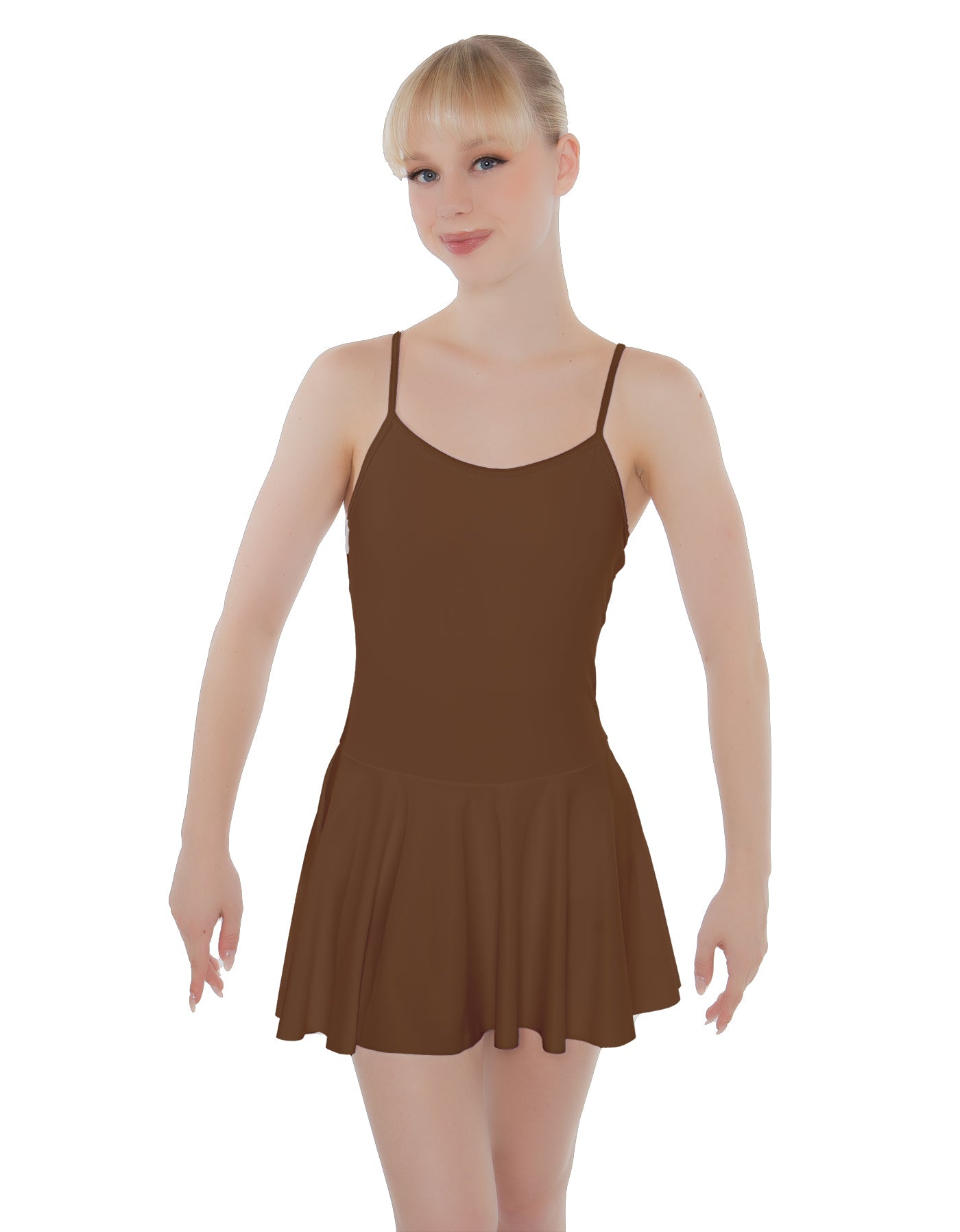 Solid Lycra Cami Dress