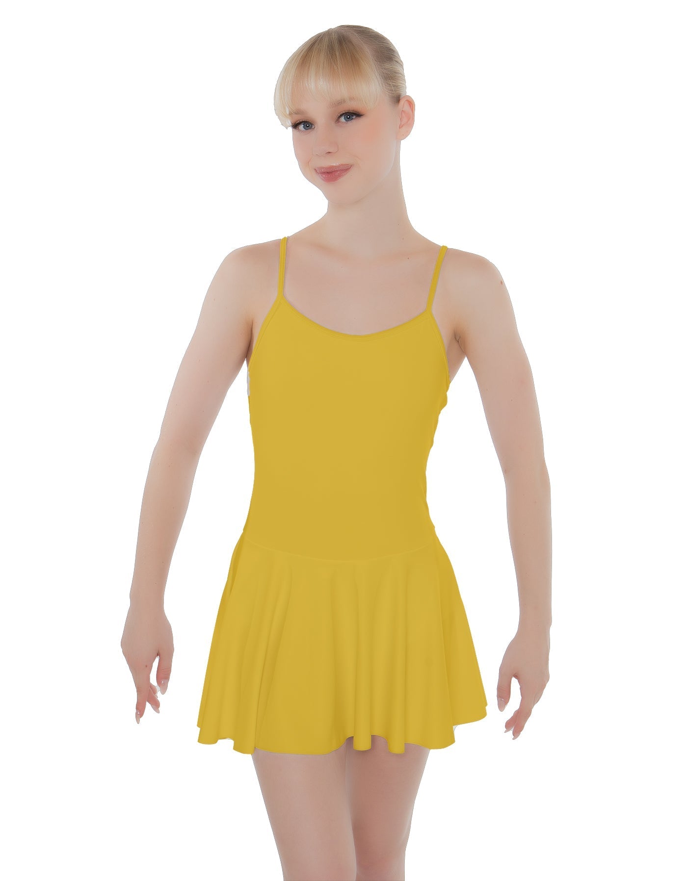 Solid Lycra Cami Dress