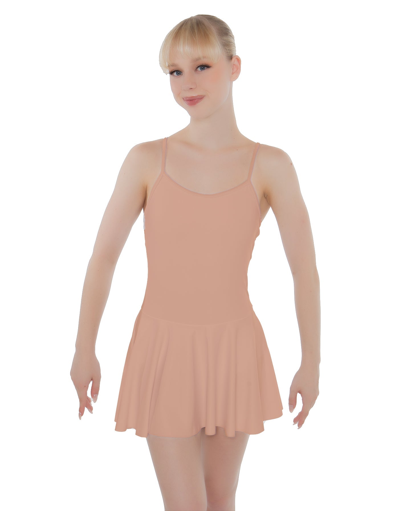 Solid Lycra Cami Dress