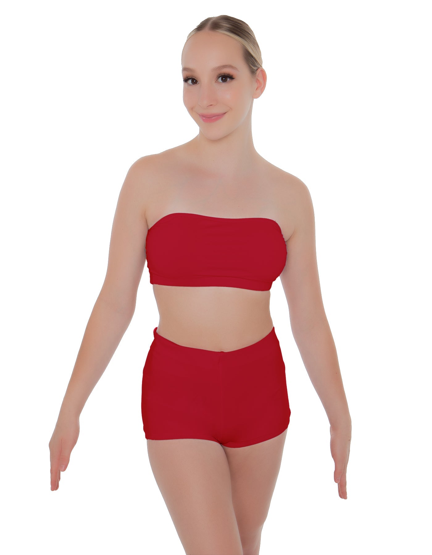 Solid Lycra Bandeau