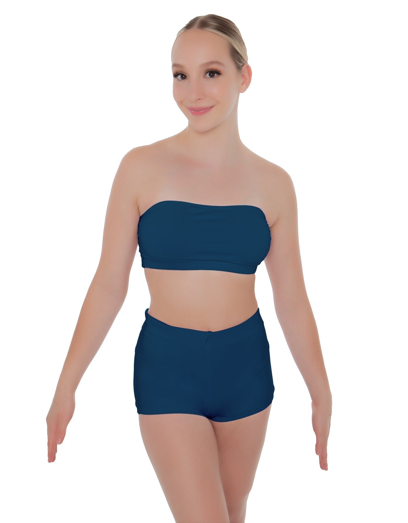 Solid Lycra Bandeau