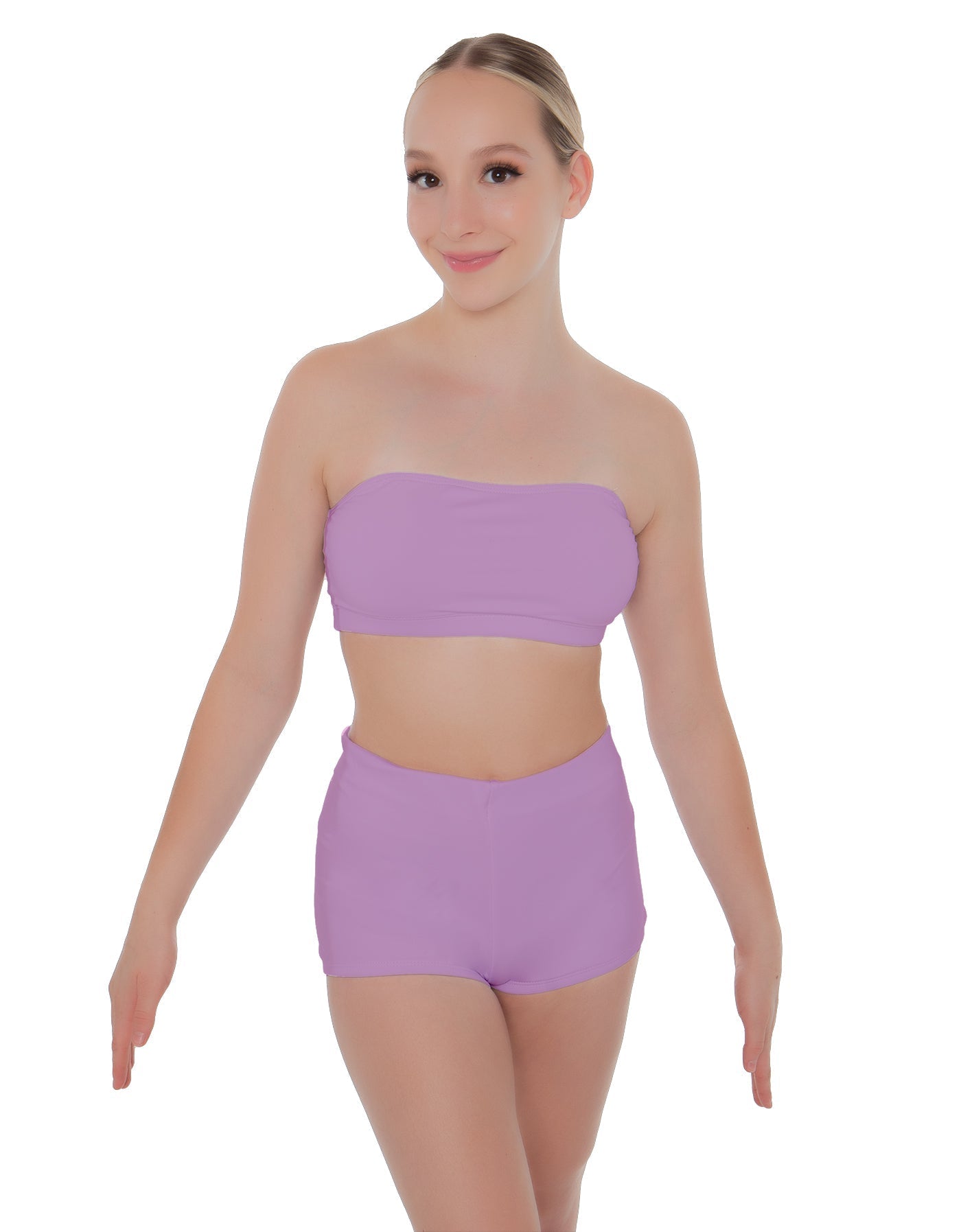 Solid Lycra Bandeau