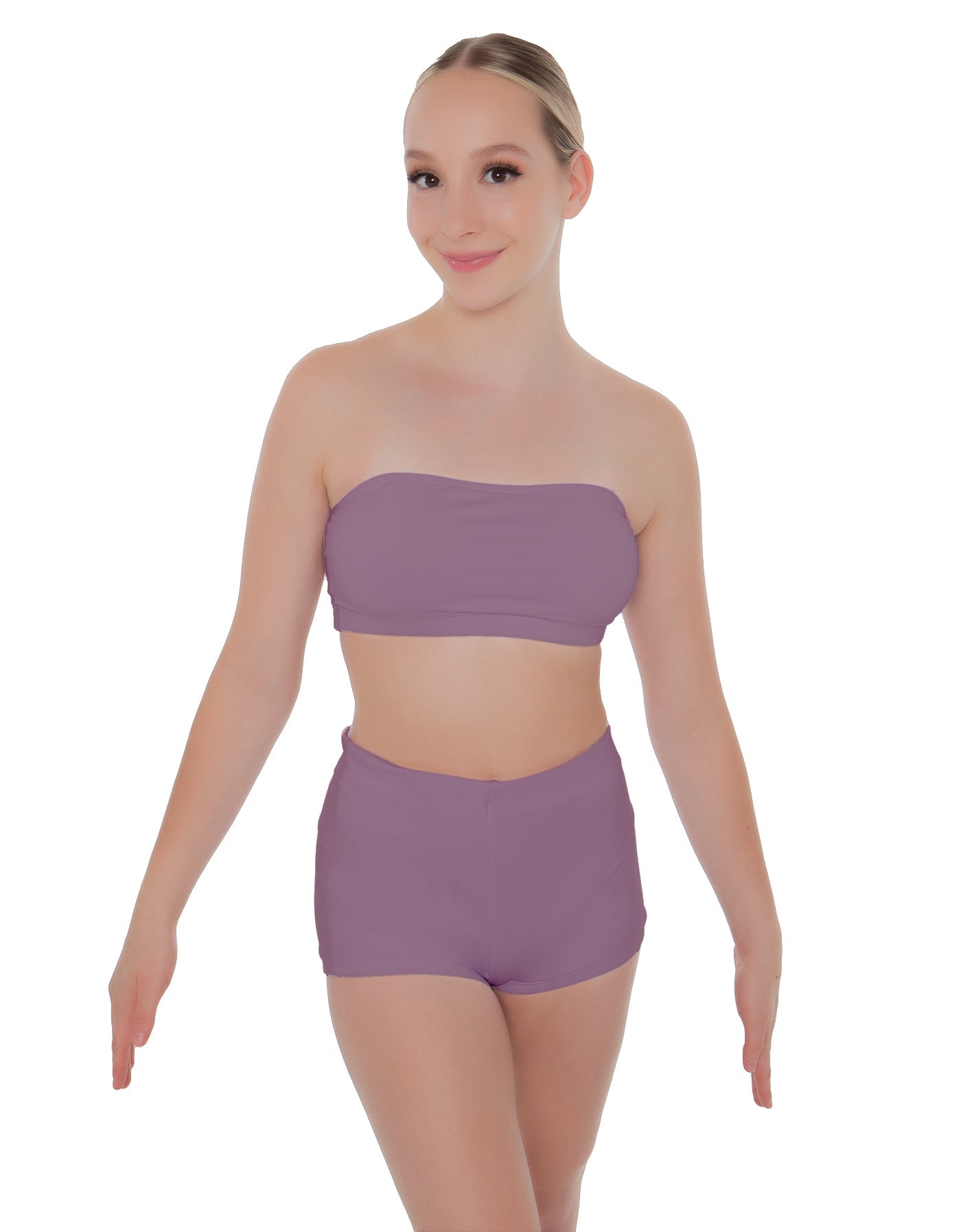 Solid Lycra Bandeau