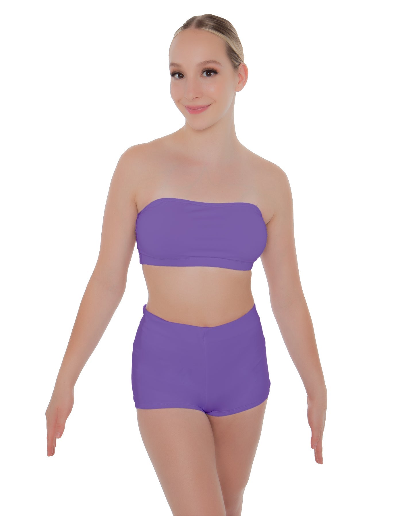 Solid Lycra Bandeau