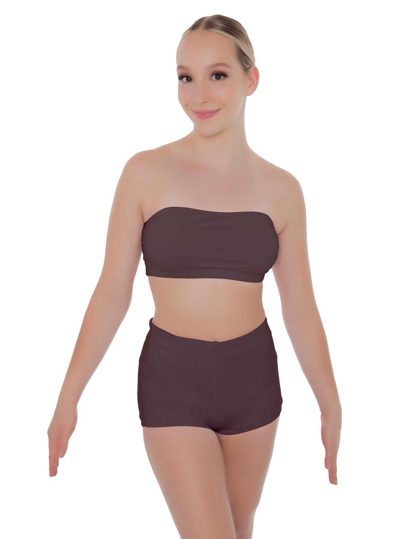 Solid Lycra Bandeau