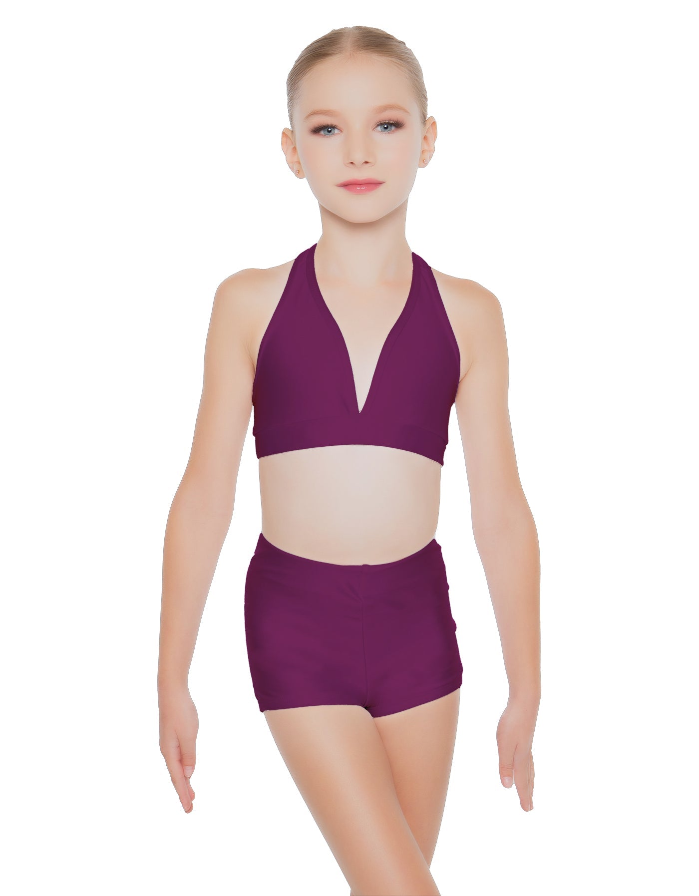 Solid Lycra Simple Bralette