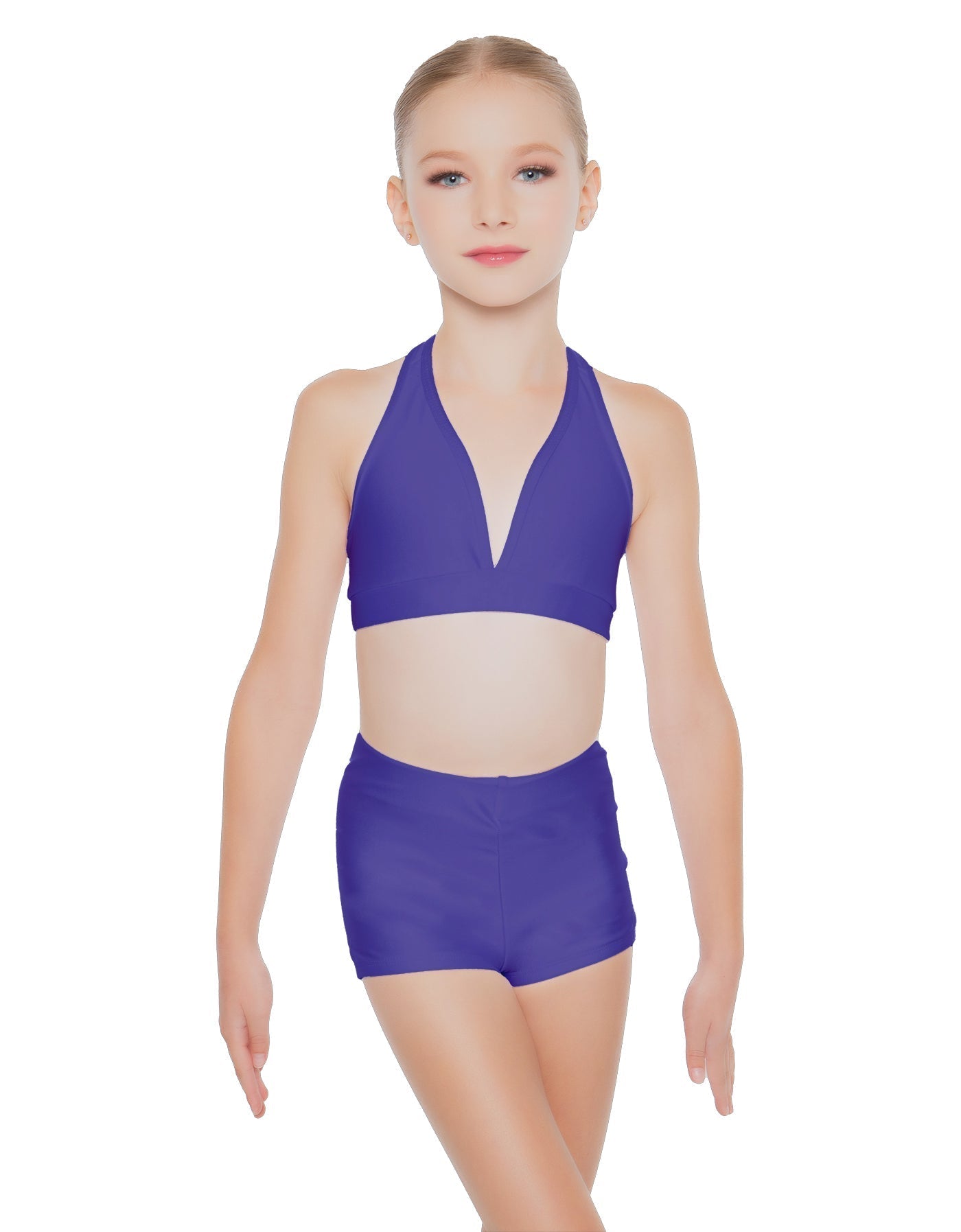 Solid Lycra Simple Bralette