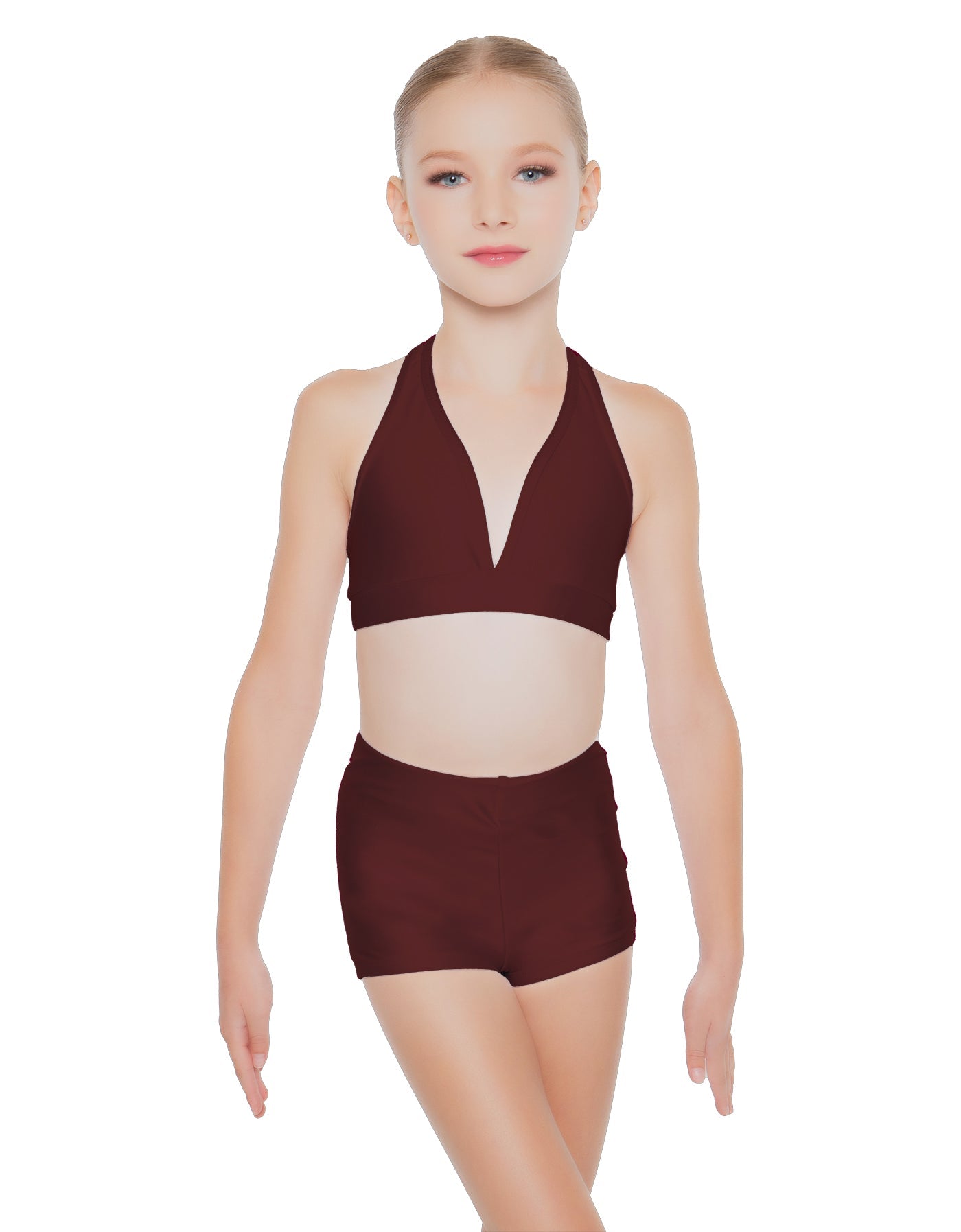 Solid Lycra Simple Bralette