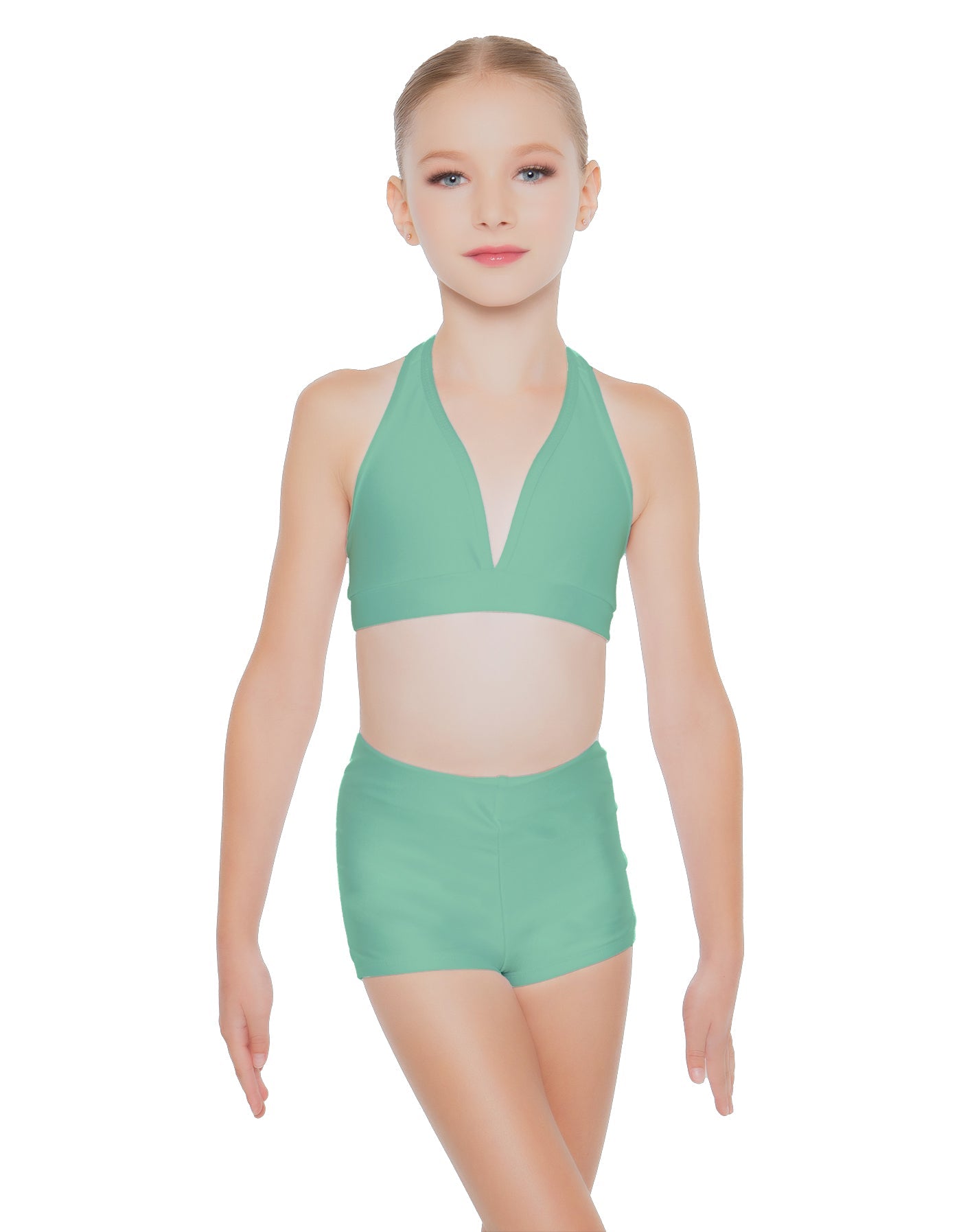 Solid Lycra Simple Bralette