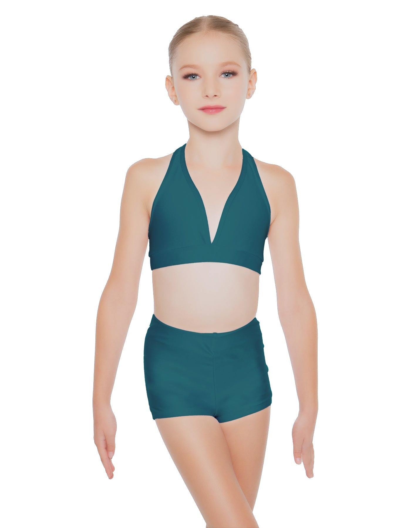 Solid Lycra Simple Bralette