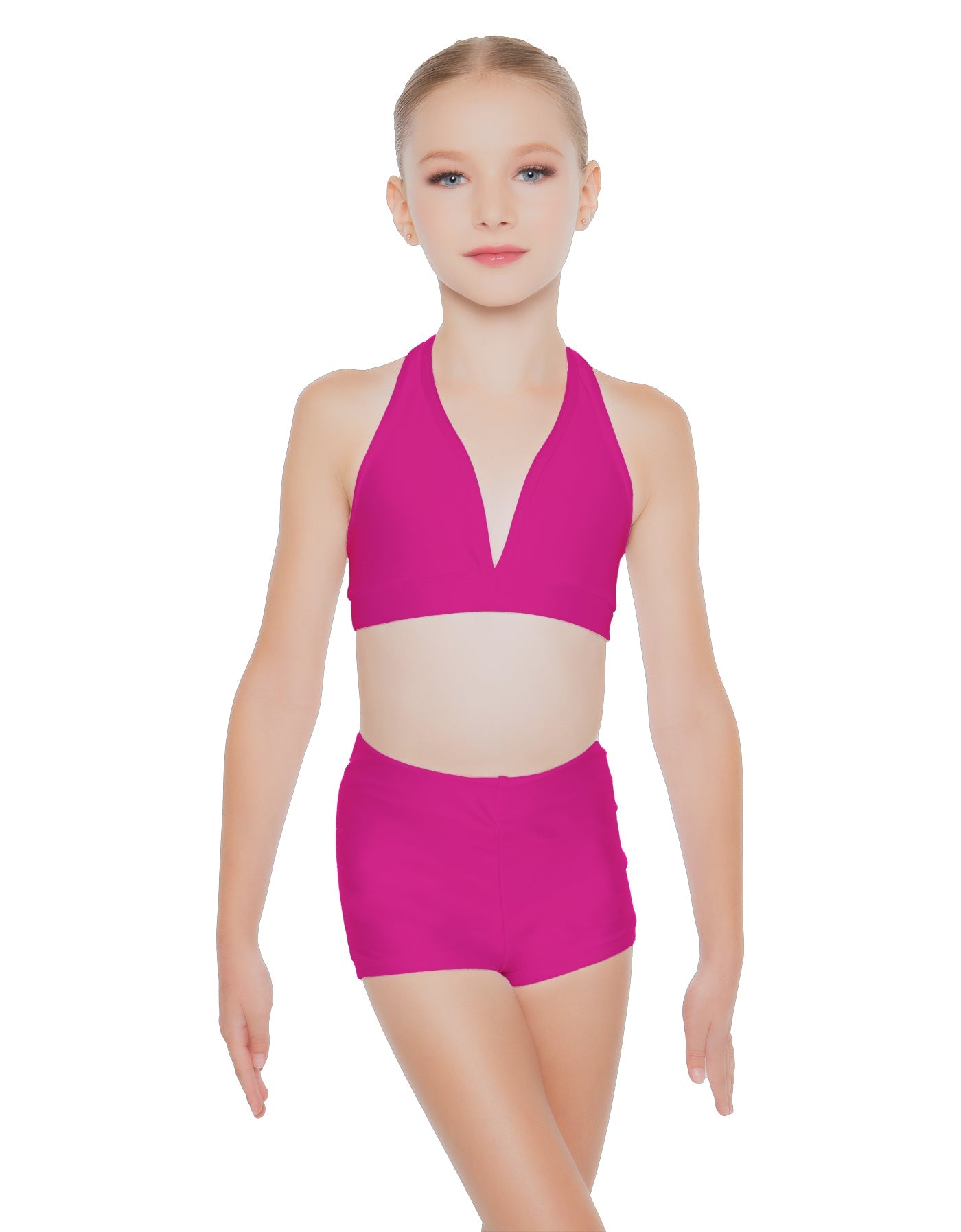Solid Lycra Simple Bralette