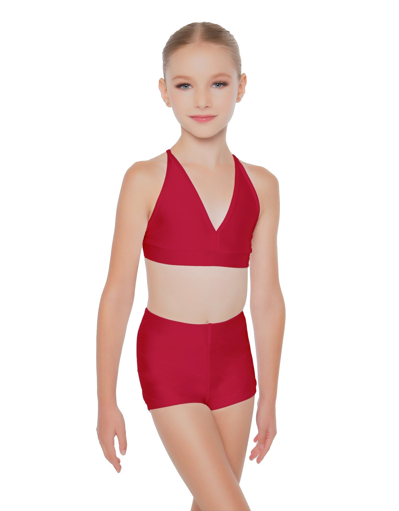 Solid Lycra V Bra