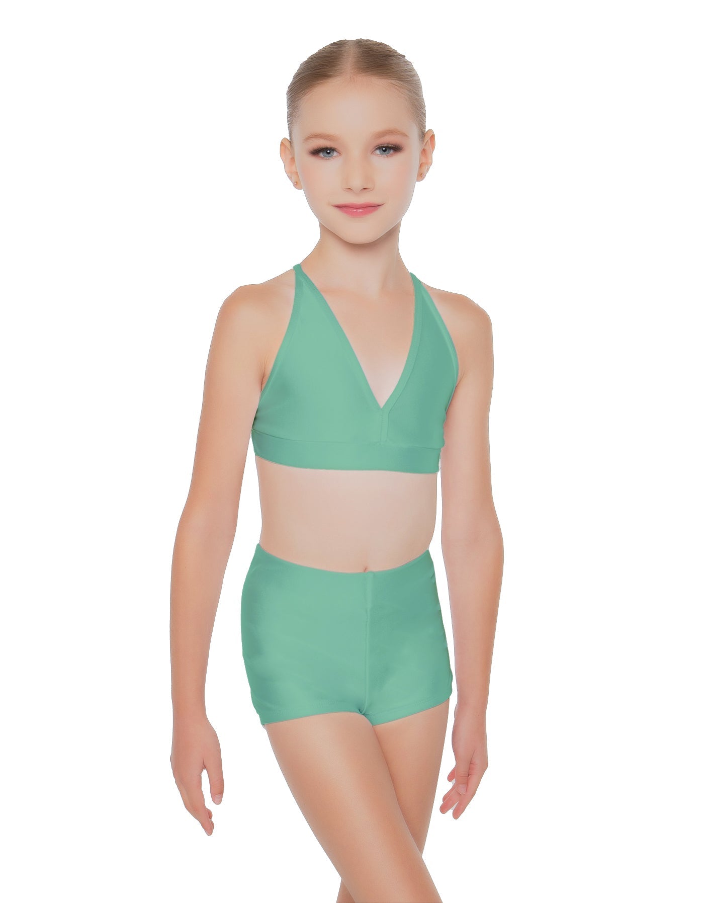 Solid Lycra V Bra