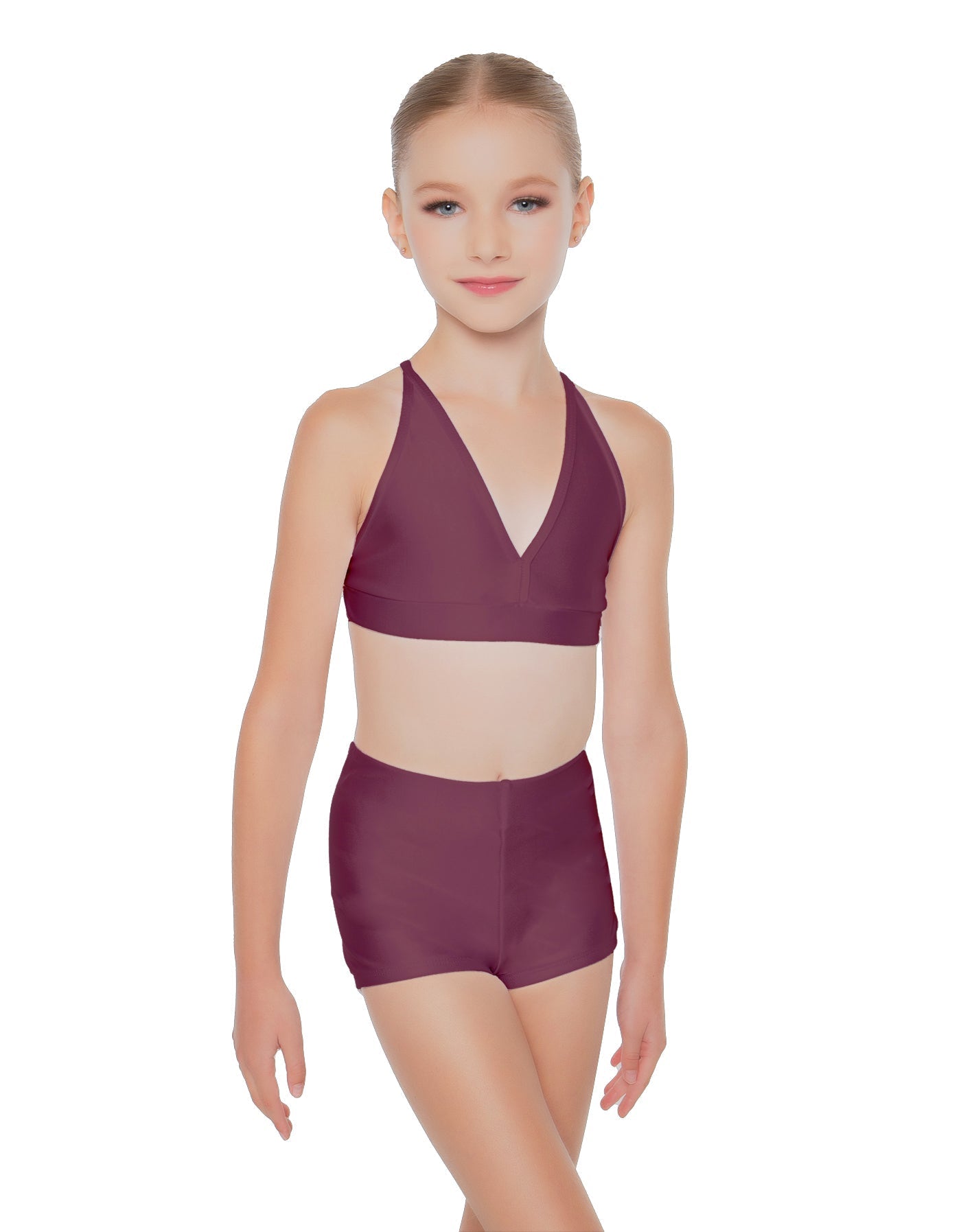 Solid Lycra V Bra