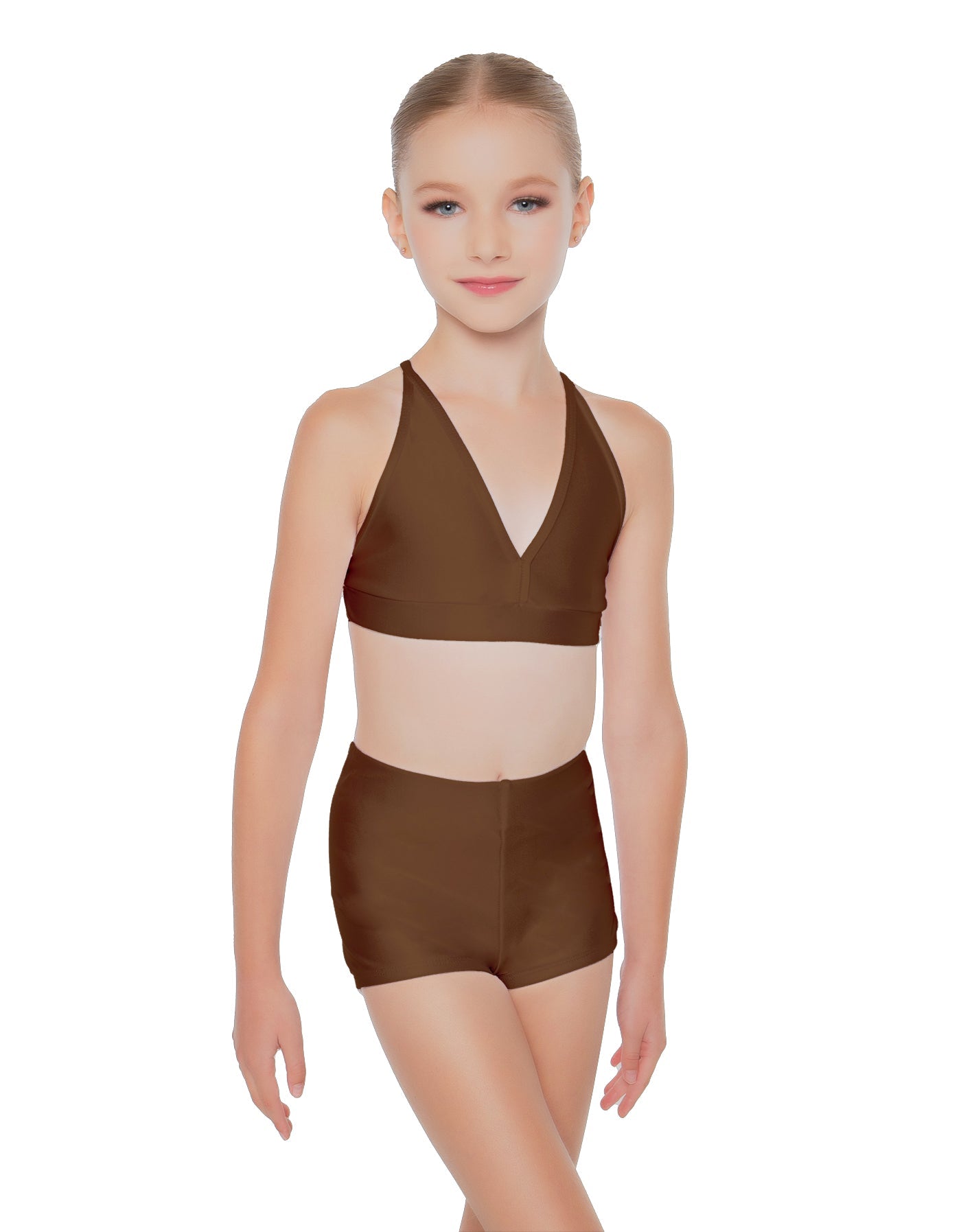 Solid Lycra V Bra