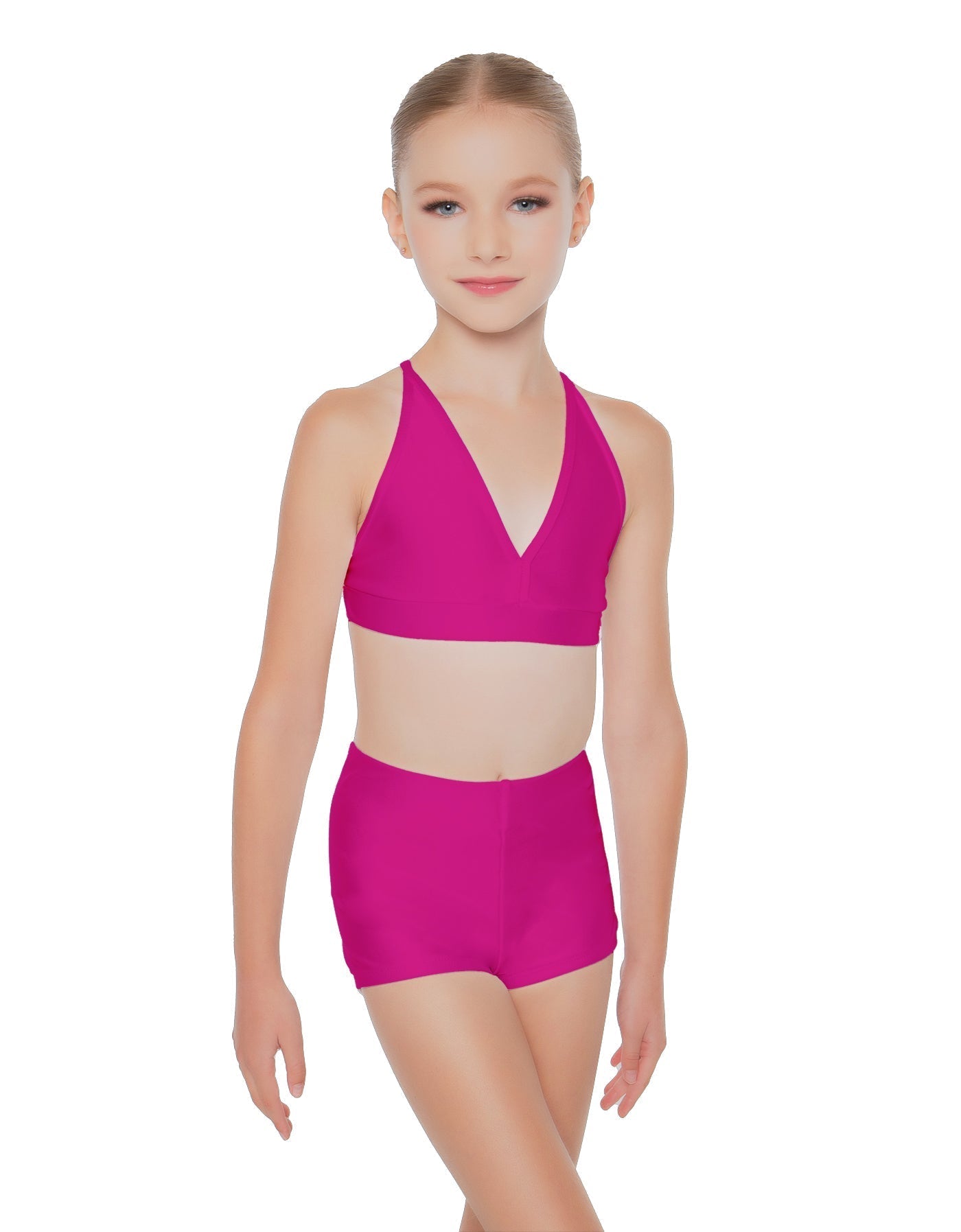Solid Lycra V Bra