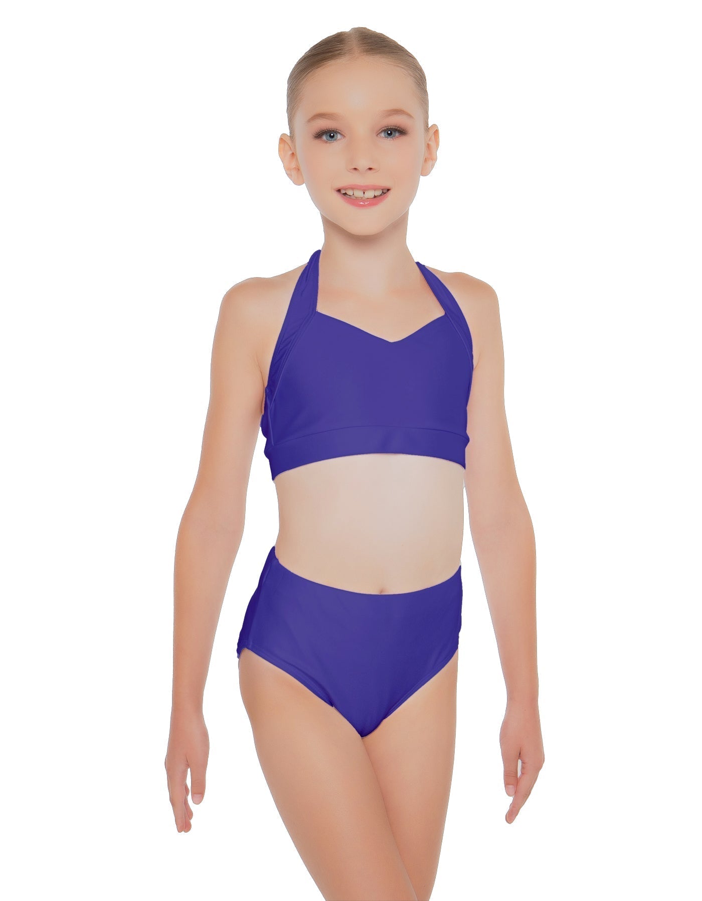 Solid Lycra Halter Sweetheart Bra