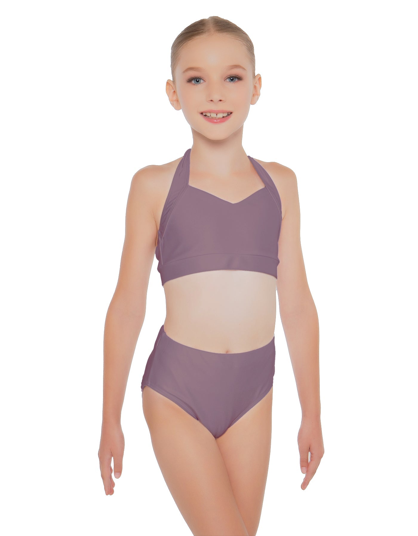 Solid Lycra Halter Sweetheart Bra
