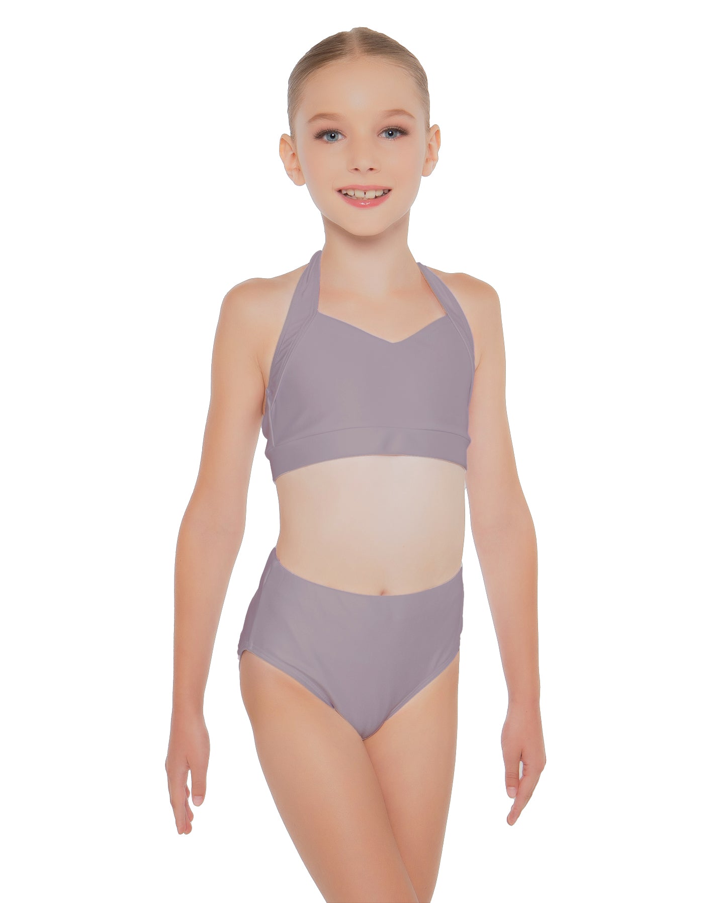 Solid Lycra Halter Sweetheart Bra