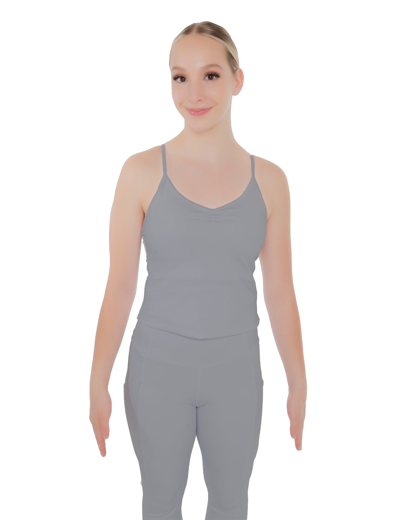 Solid Lycra Racer Strap Cami