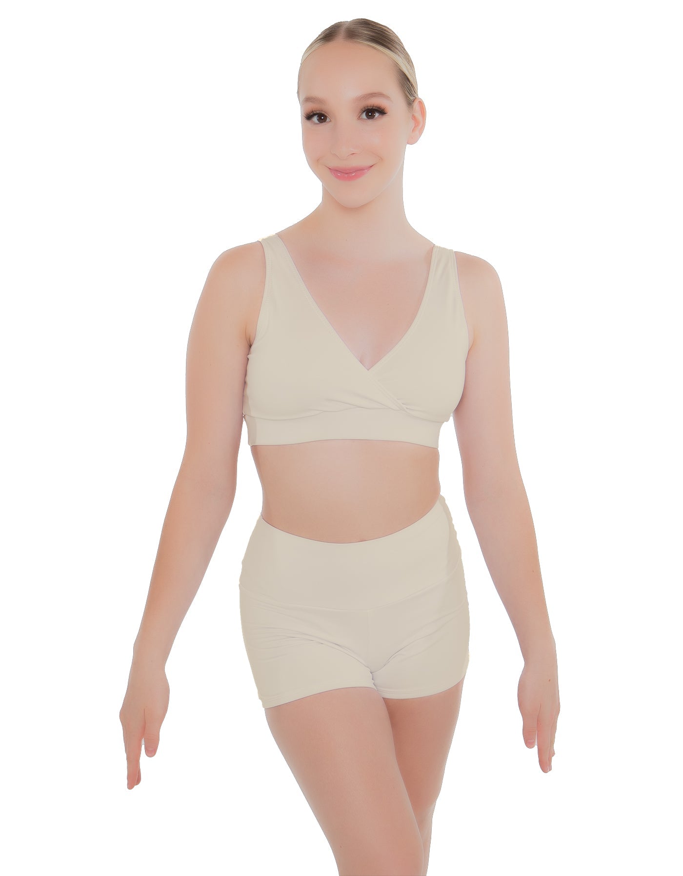 Solid Lycra Yoga Short