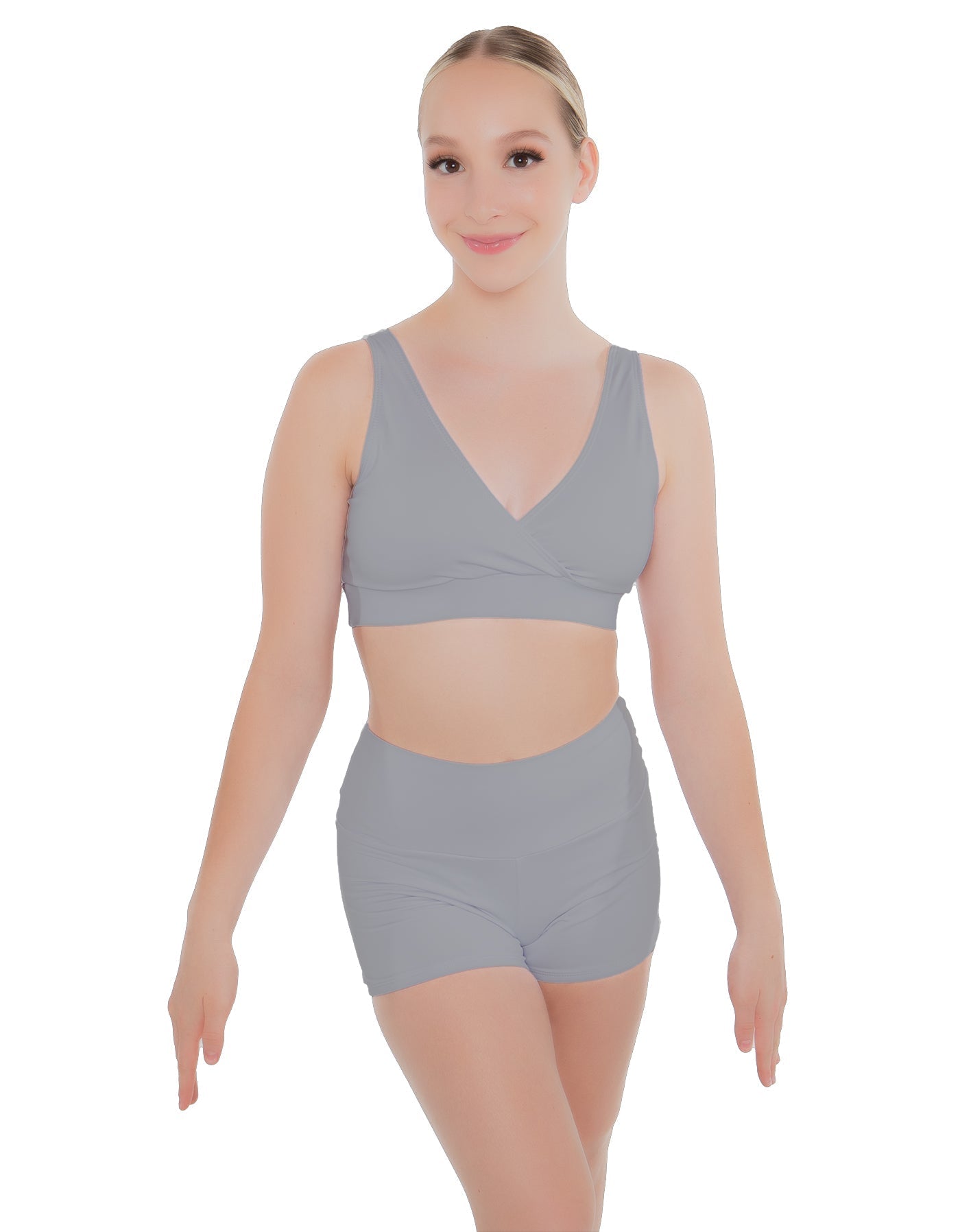 Solid Lycra Yoga Short