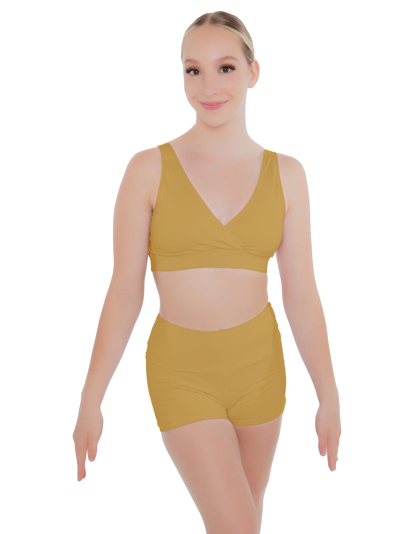 Solid Lycra Yoga Short